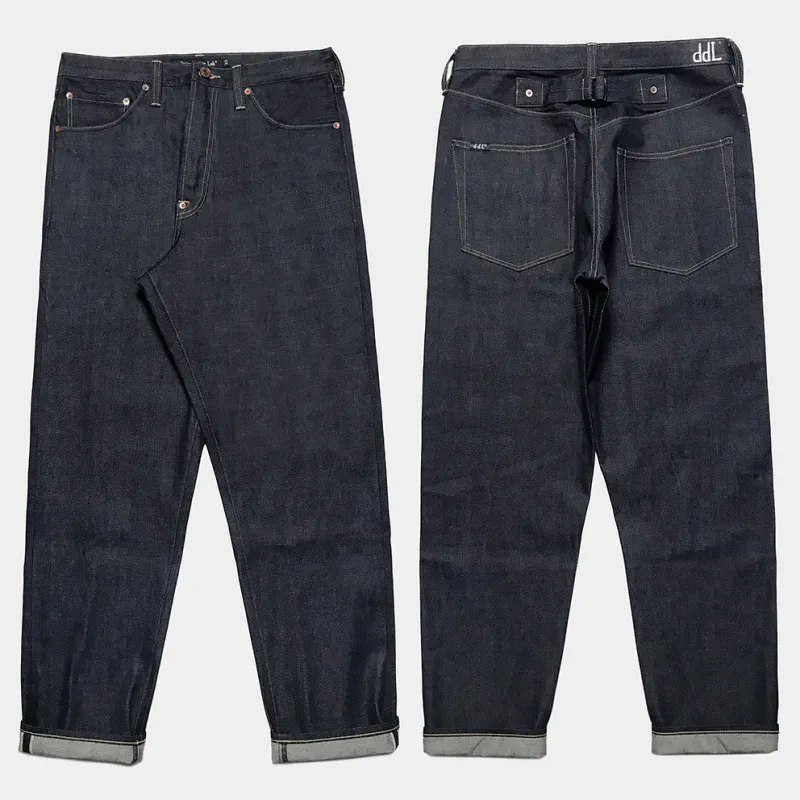 DDL 513-SLY RELAX TAPERED CONE MILLS WHITE OAKS-12.25oz RAW SELVEDGE- BT INDIGO sold by Bzen