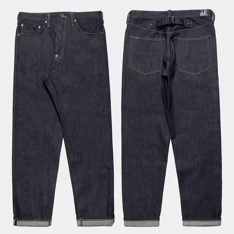 DDL 513-HANK RELAX TAPERED CONE MILLS WHITE OAKS-12.25oz RAW SELVEDGE- BT INDIGO sold by Bzen