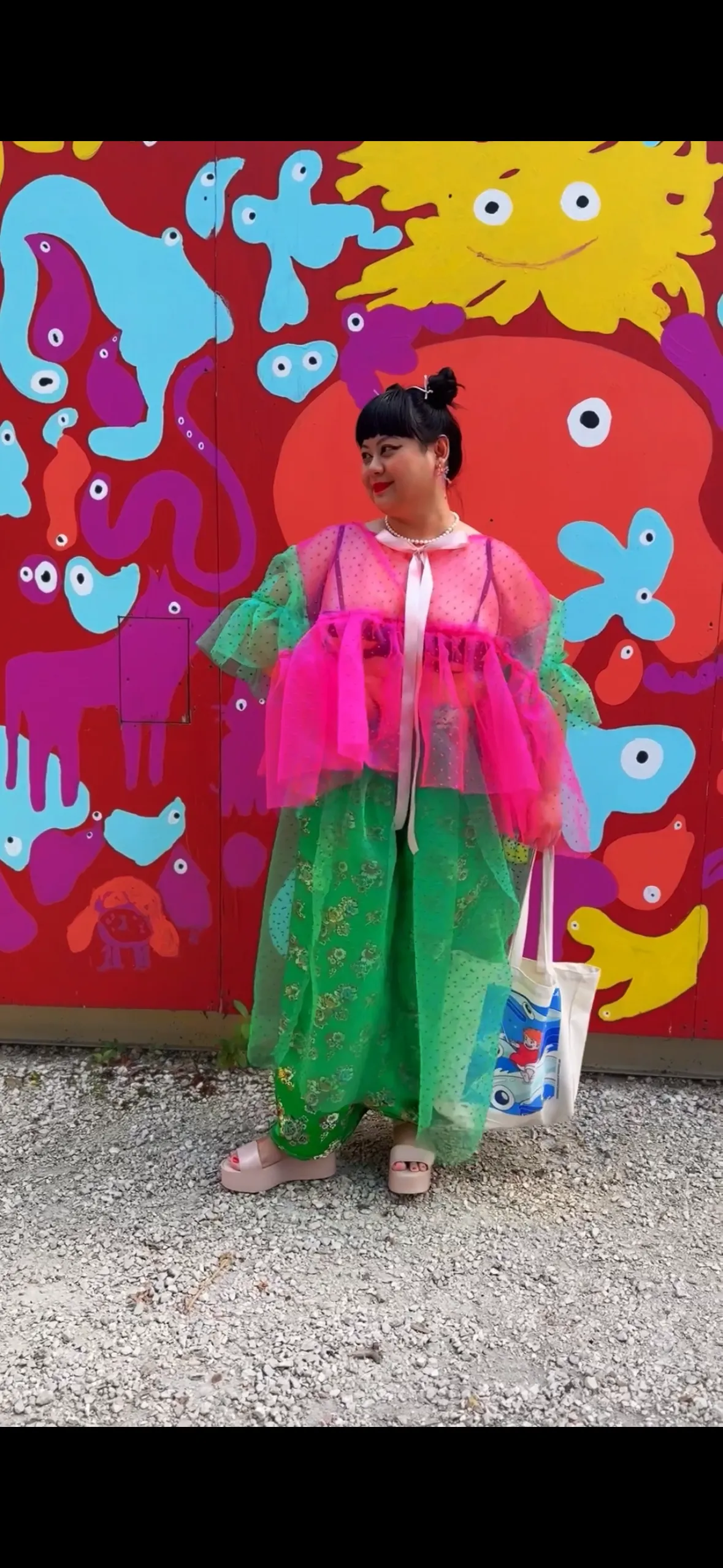 Preorder the Polka Block Top sold by Hello Darling product image thumbnail 3