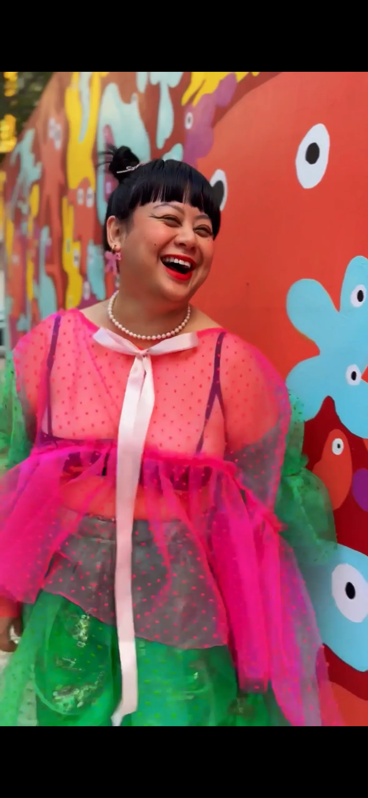 Preorder the Polka Block Top sold by Hello Darling product image thumbnail 4