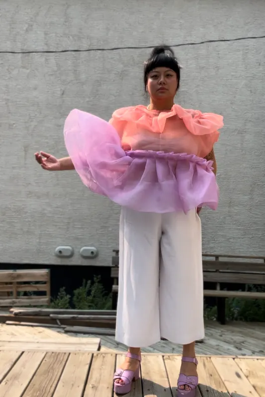 Preorder Sorbet Petal Organza Top sold by Hello Darling