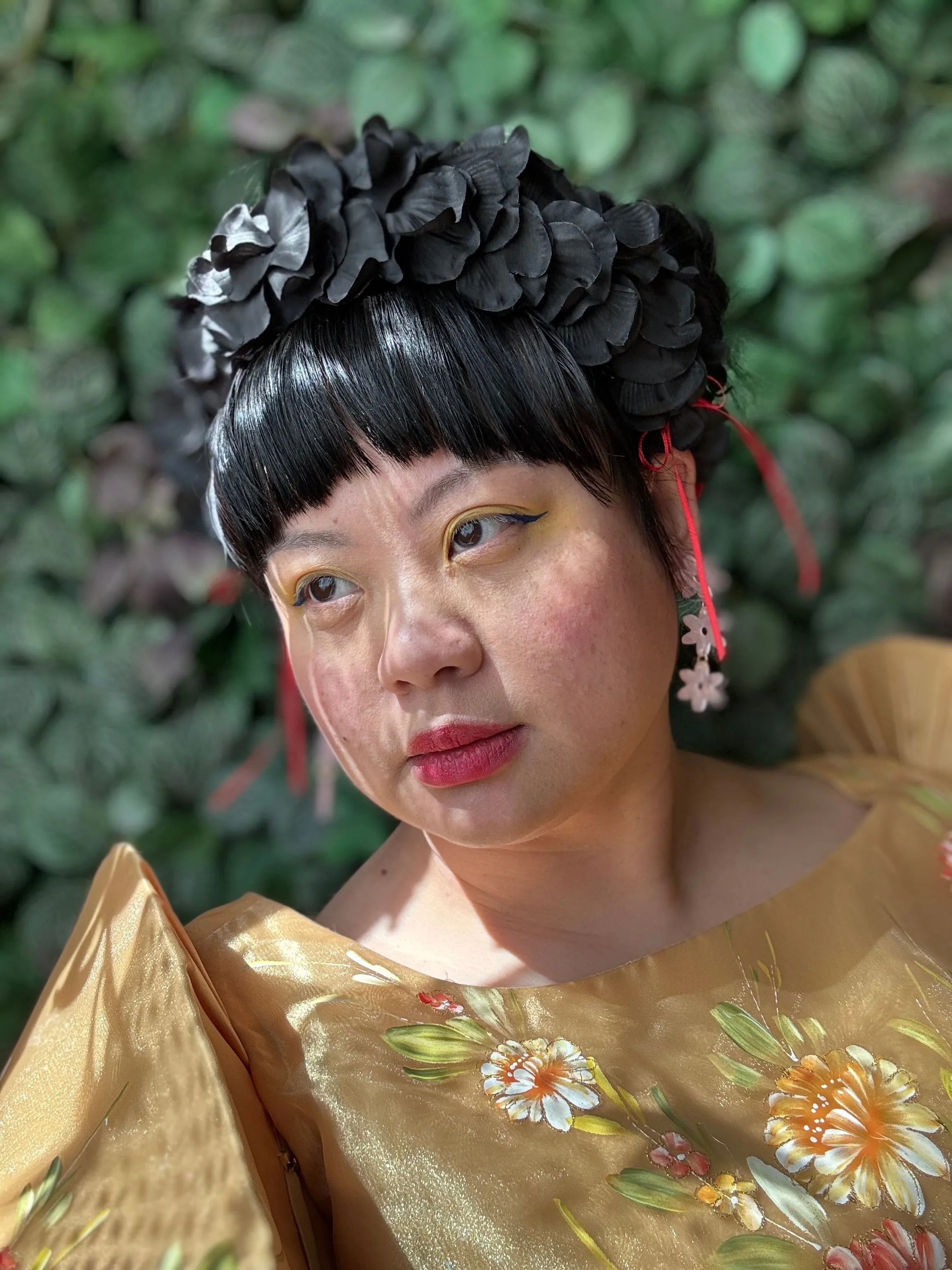 Eleanor Floral Statement Headband sold by Hello Darling product image thumbnail 3