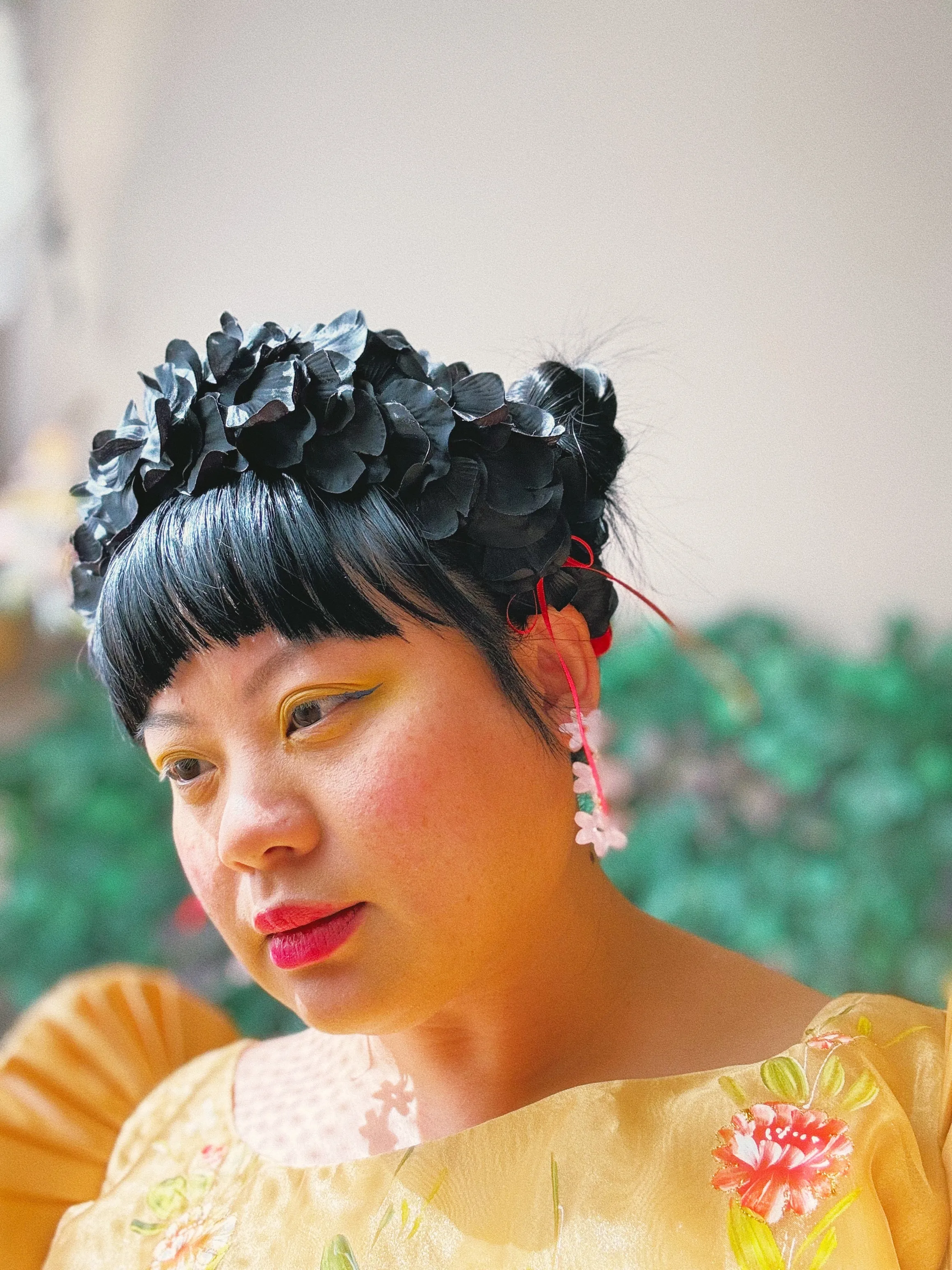 Eleanor Floral Statement Headband sold by Hello Darling product image thumbnail 2