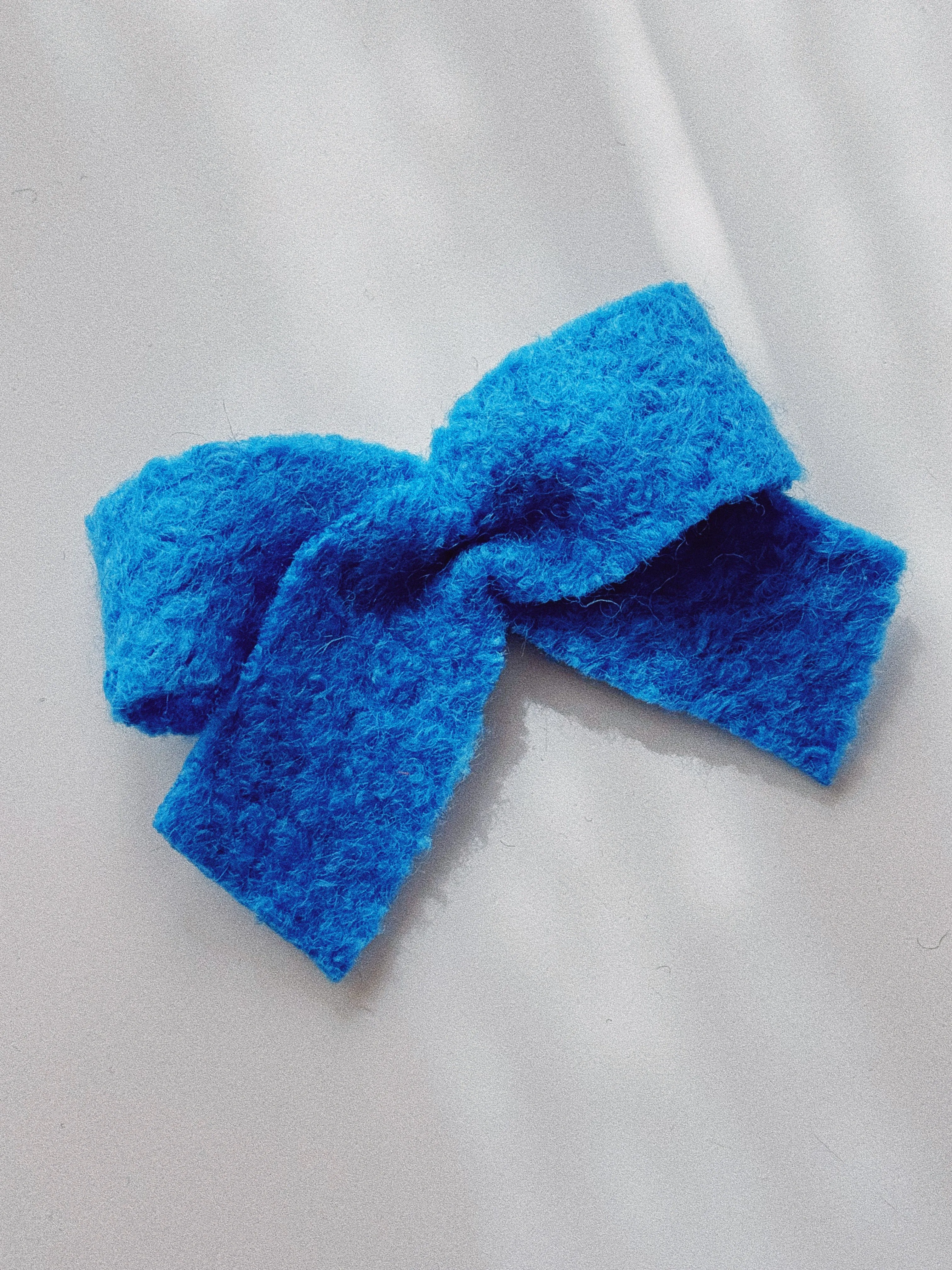Wool Bow Hair Clips sold by Hello Darling product image thumbnail 4