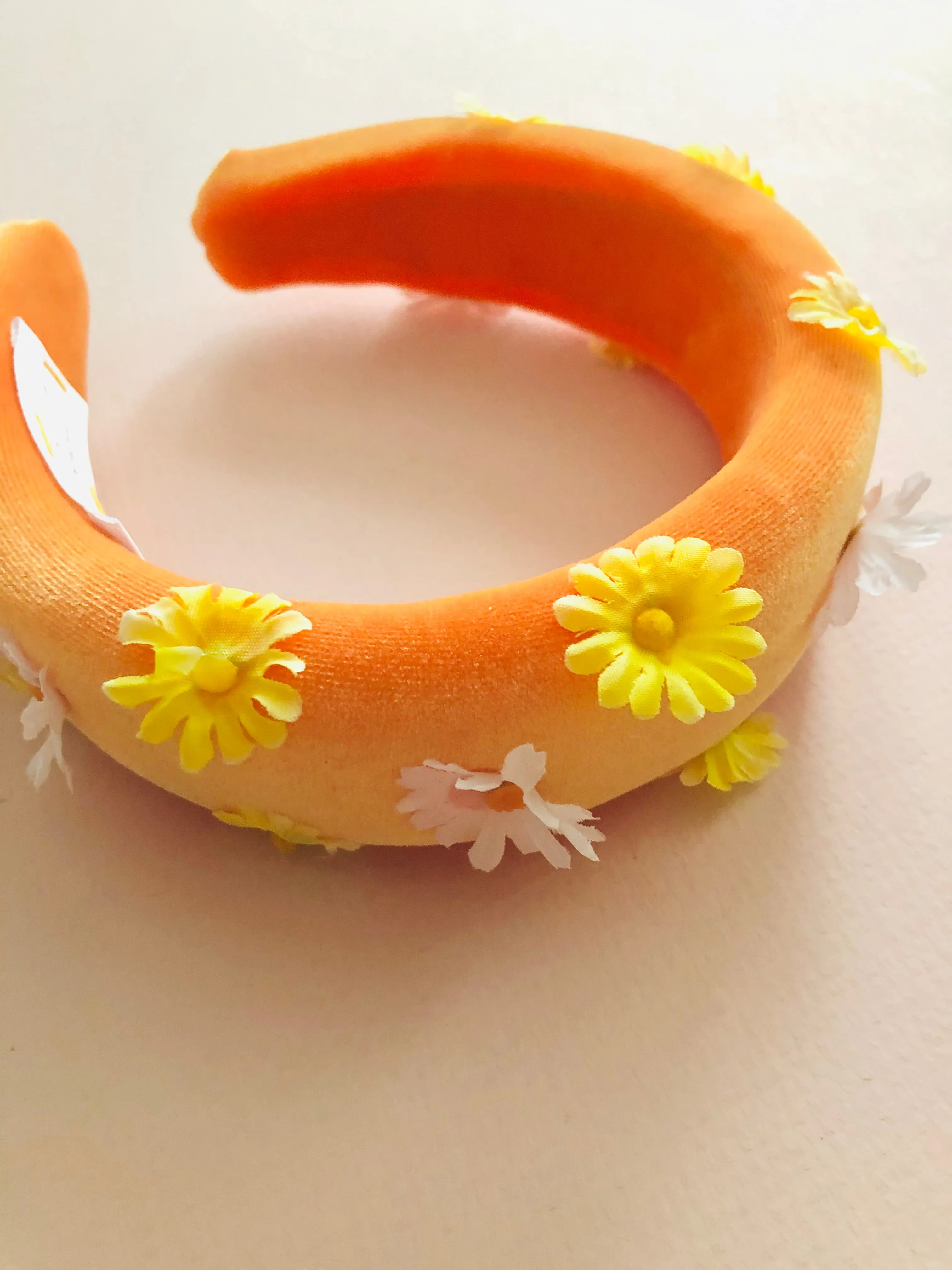 Orange Crush Floral Headband sold by Hello Darling product image thumbnail 4