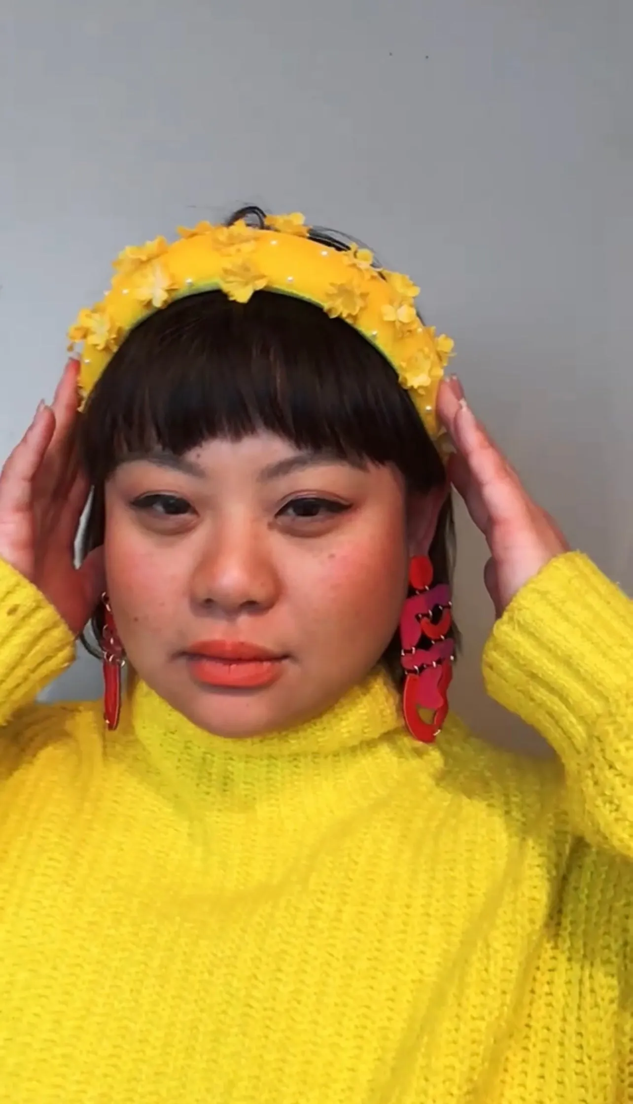 Hanan Floral Headband sold by Hello Darling product image thumbnail 4