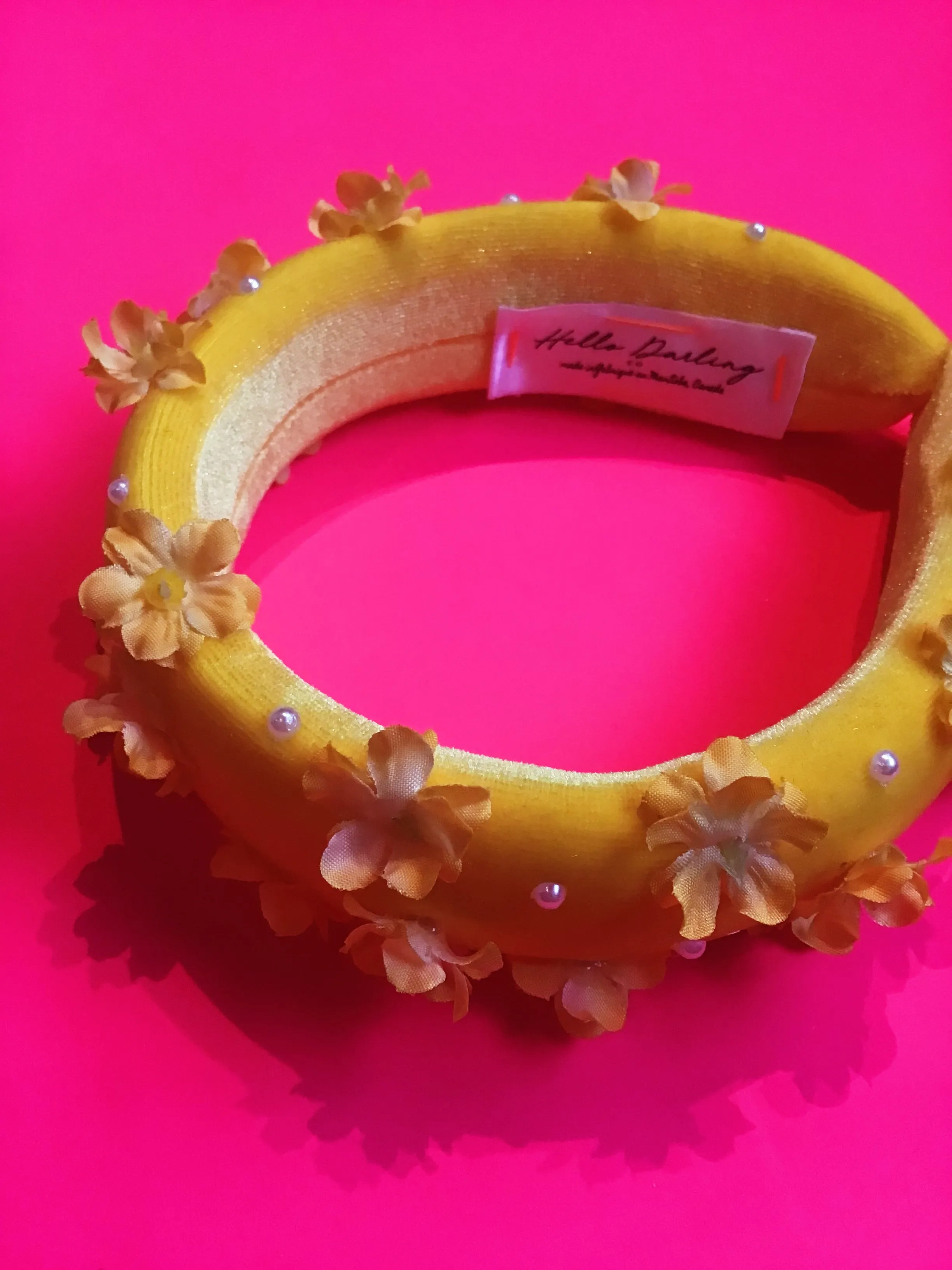 Hanan Floral Headband sold by Hello Darling