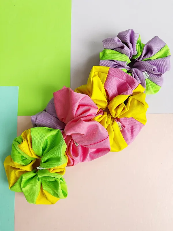 Nati remnant scrunchies made by Hello Darling