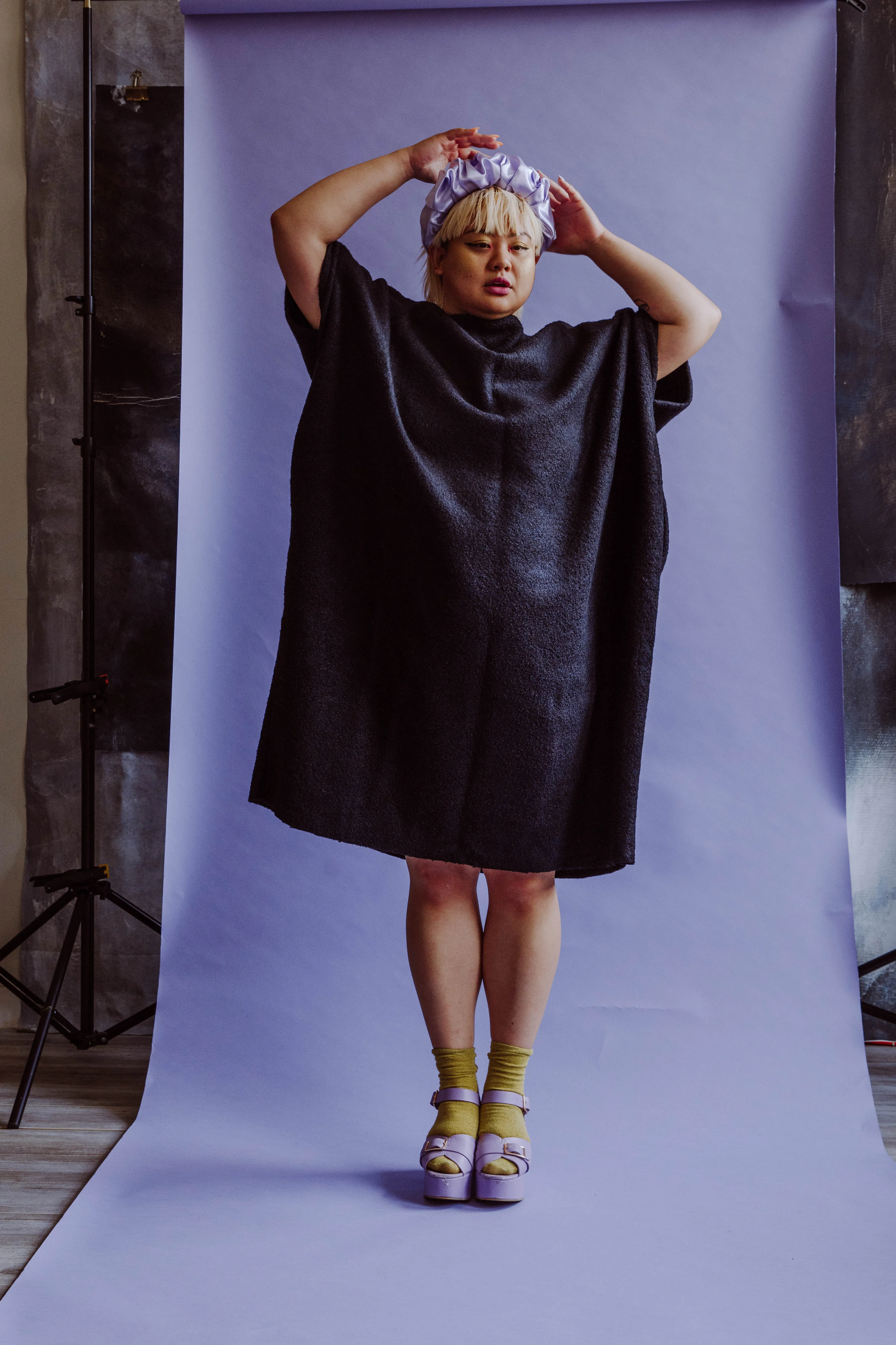 The Nati, Stay Cozy Dress sold by Hello Darling product image thumbnail 4