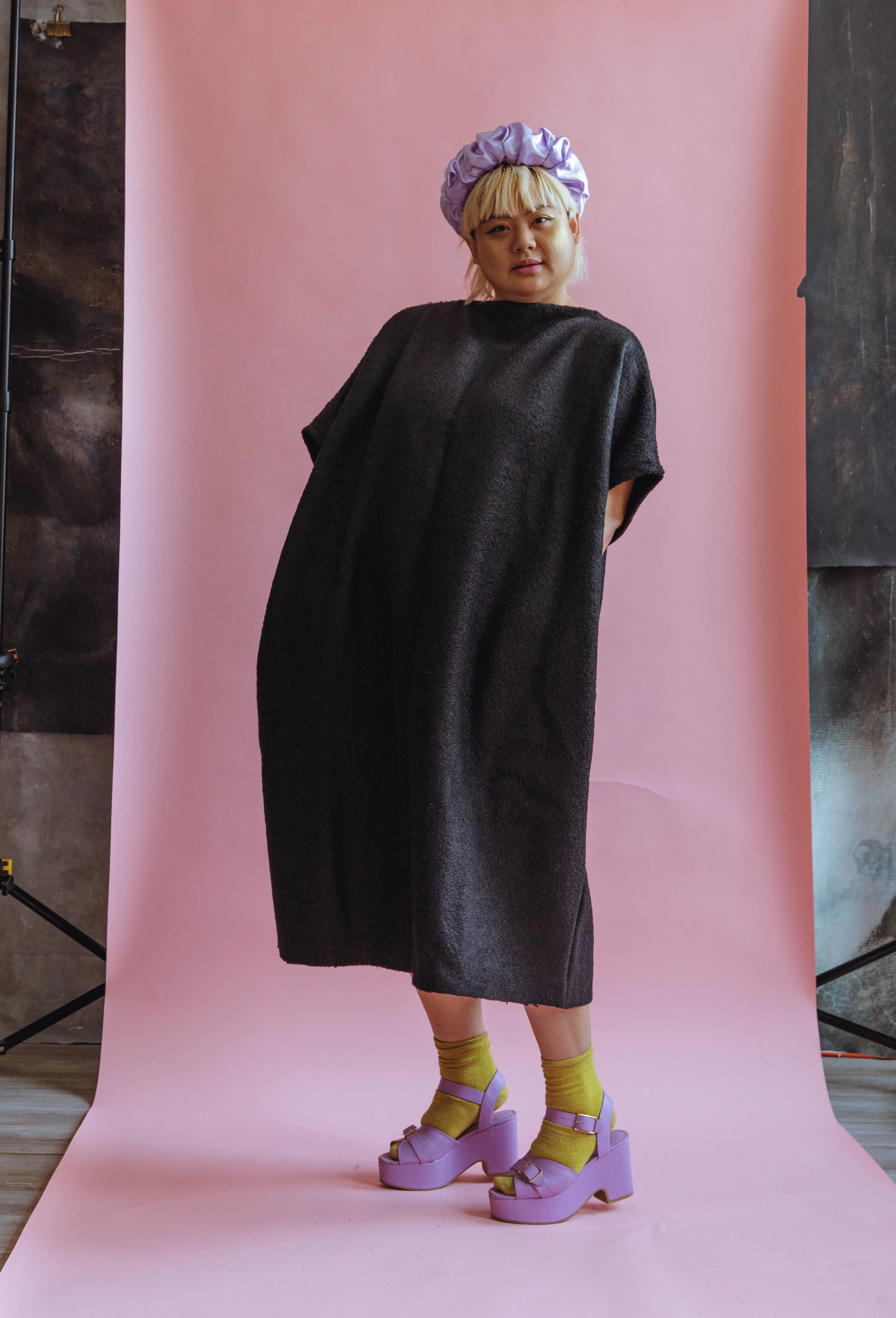The Nati, Stay Cozy Dress sold by Hello Darling product image thumbnail 2