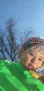 Mixed Candy Pom Headband sold by Hello Darling