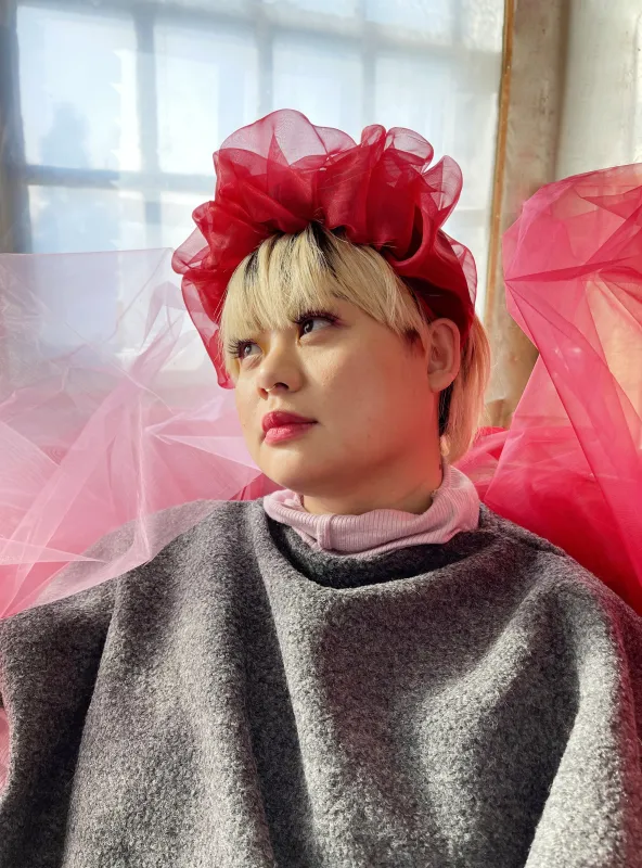 Full Heart Organza Headband sold by Hello Darling