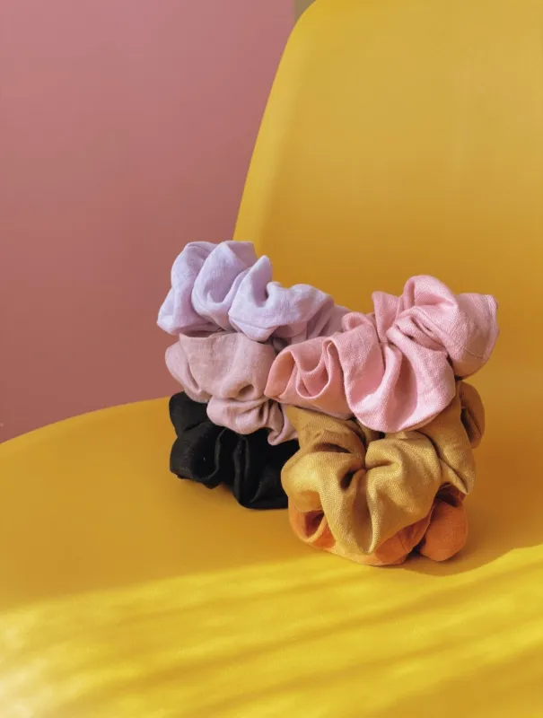 Linen Scrunchies sold by Hello Darling