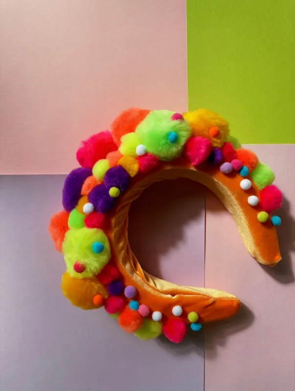 Friday Pom Headband sold by Hello Darling