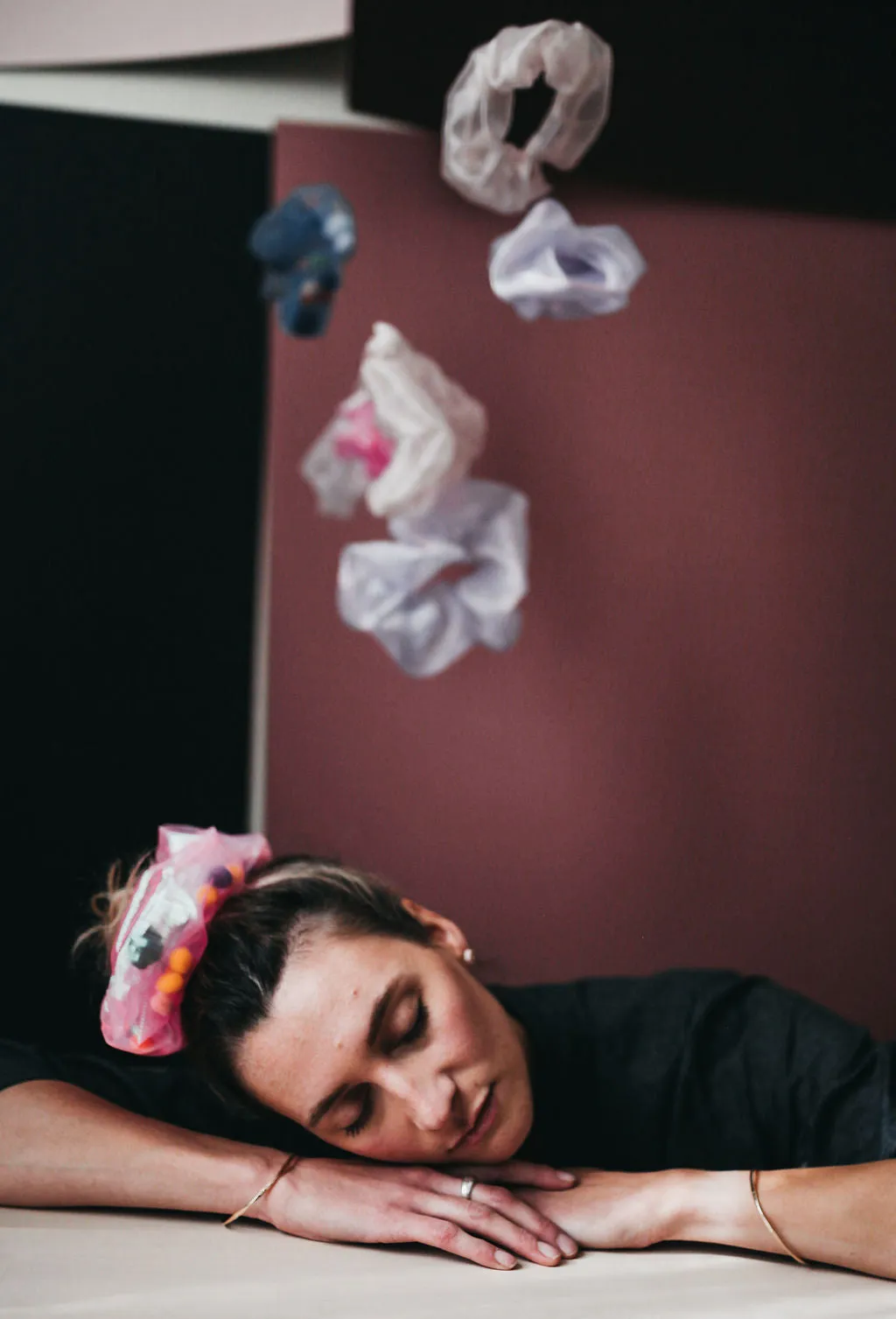 POM POM PARTY Scrunchie sold by Hello Darling product image thumbnail 3