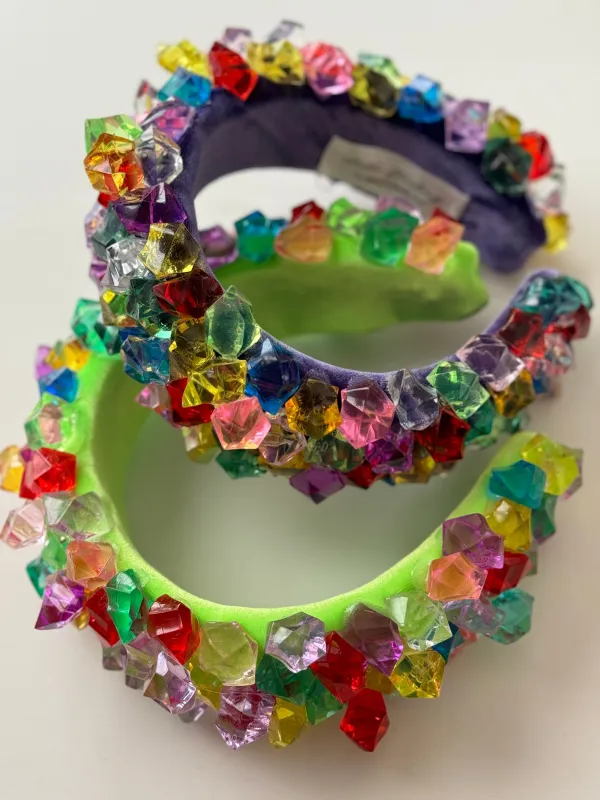 PopRock Crystal Headband sold by Hello Darling