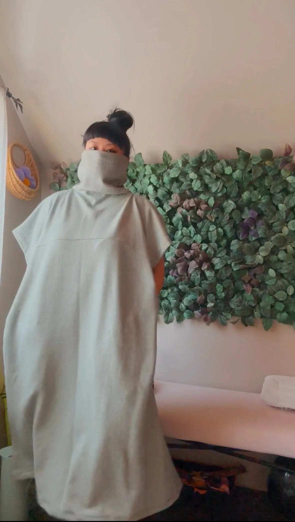 Cotton Stripe knit lounger dress- Only One! sold by Hello Darling product image thumbnail 3