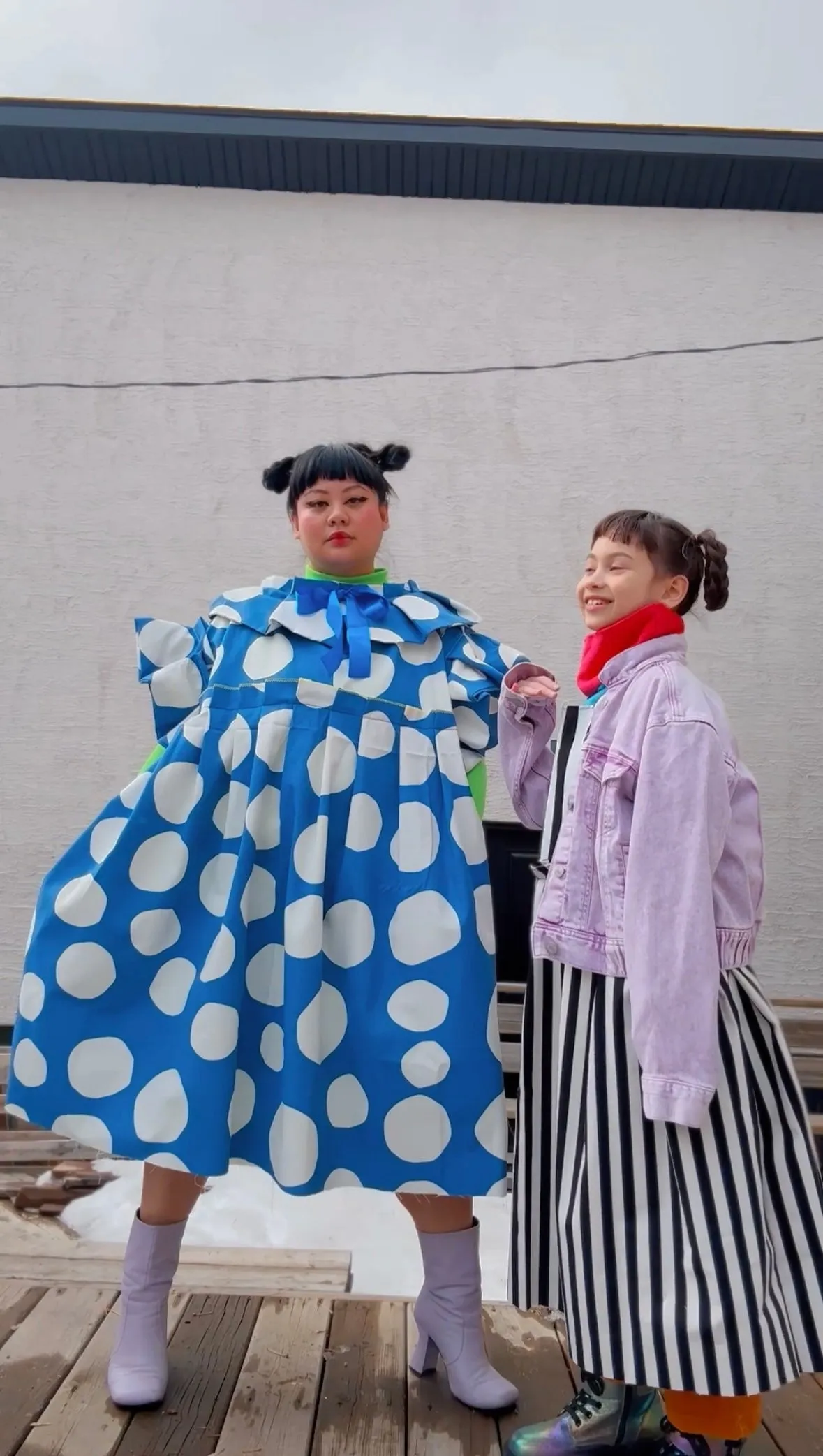 Preorder Blue Bubble Dress sold by Hello Darling