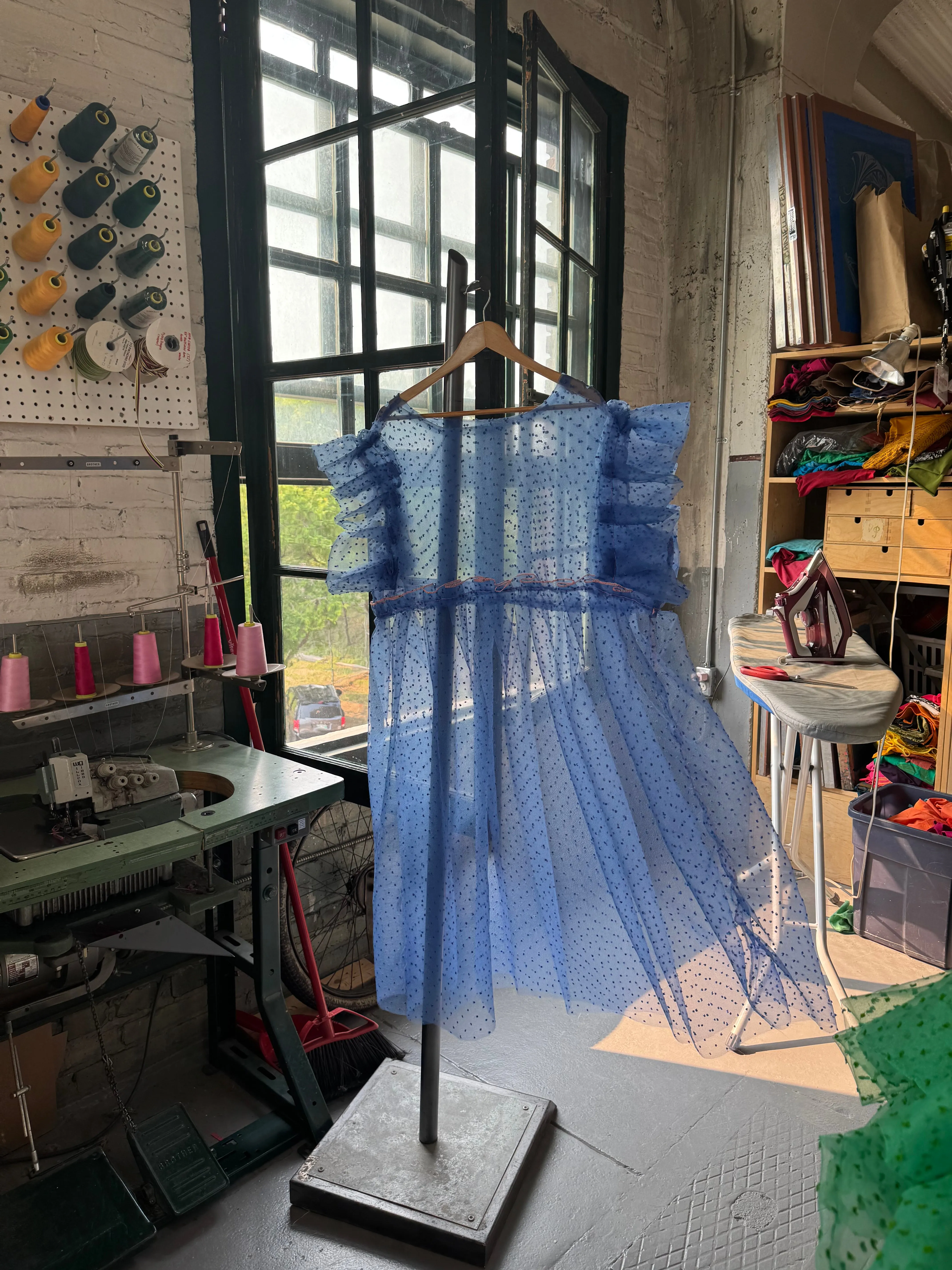 Blue Dream Organza Float Dress sold by Hello Darling product image thumbnail 3