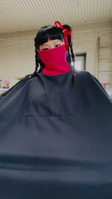 Black Pink Sweat Dress sold by Hello Darling