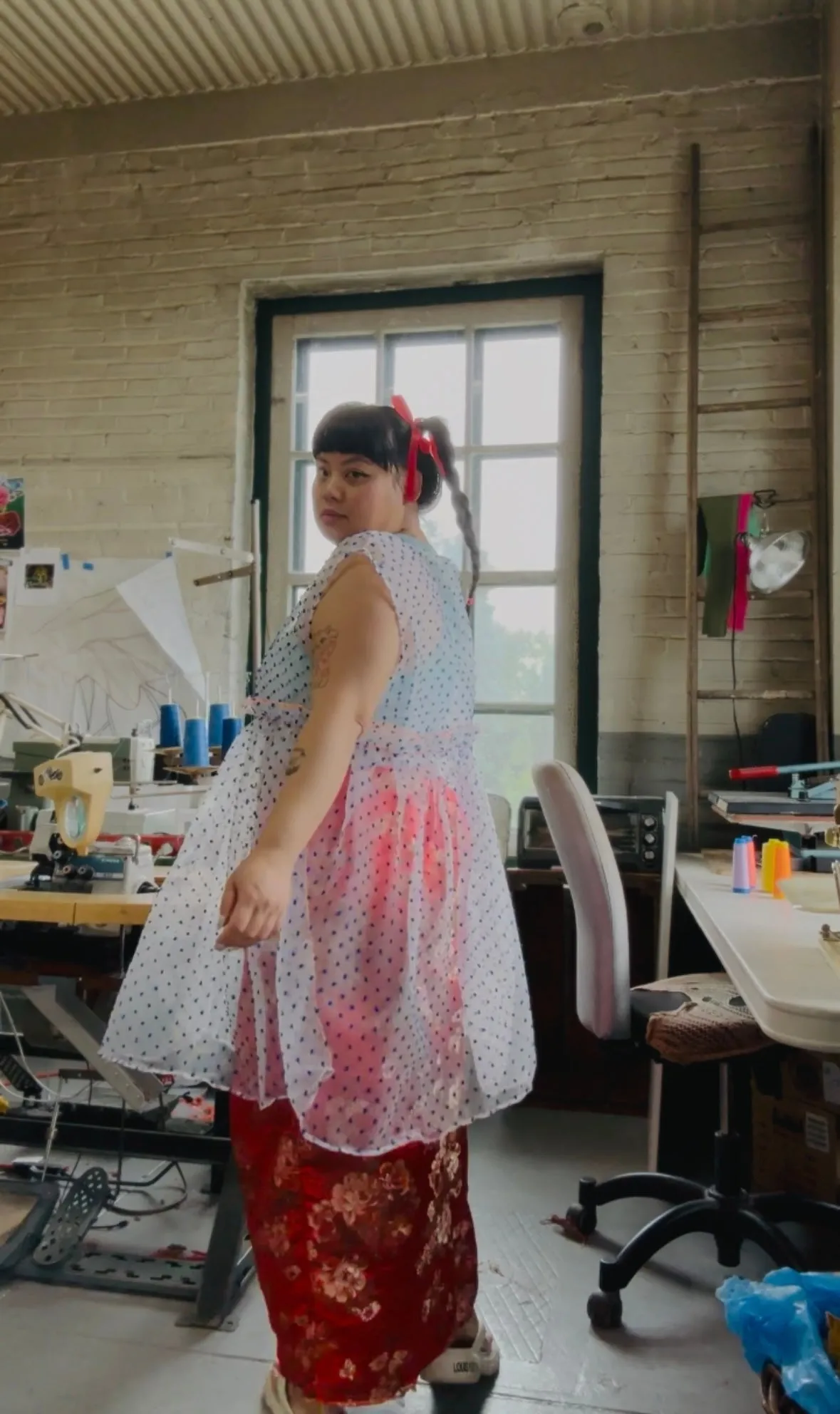 Little Dottie Organza Floaty dress sold by Hello Darling product image thumbnail 2