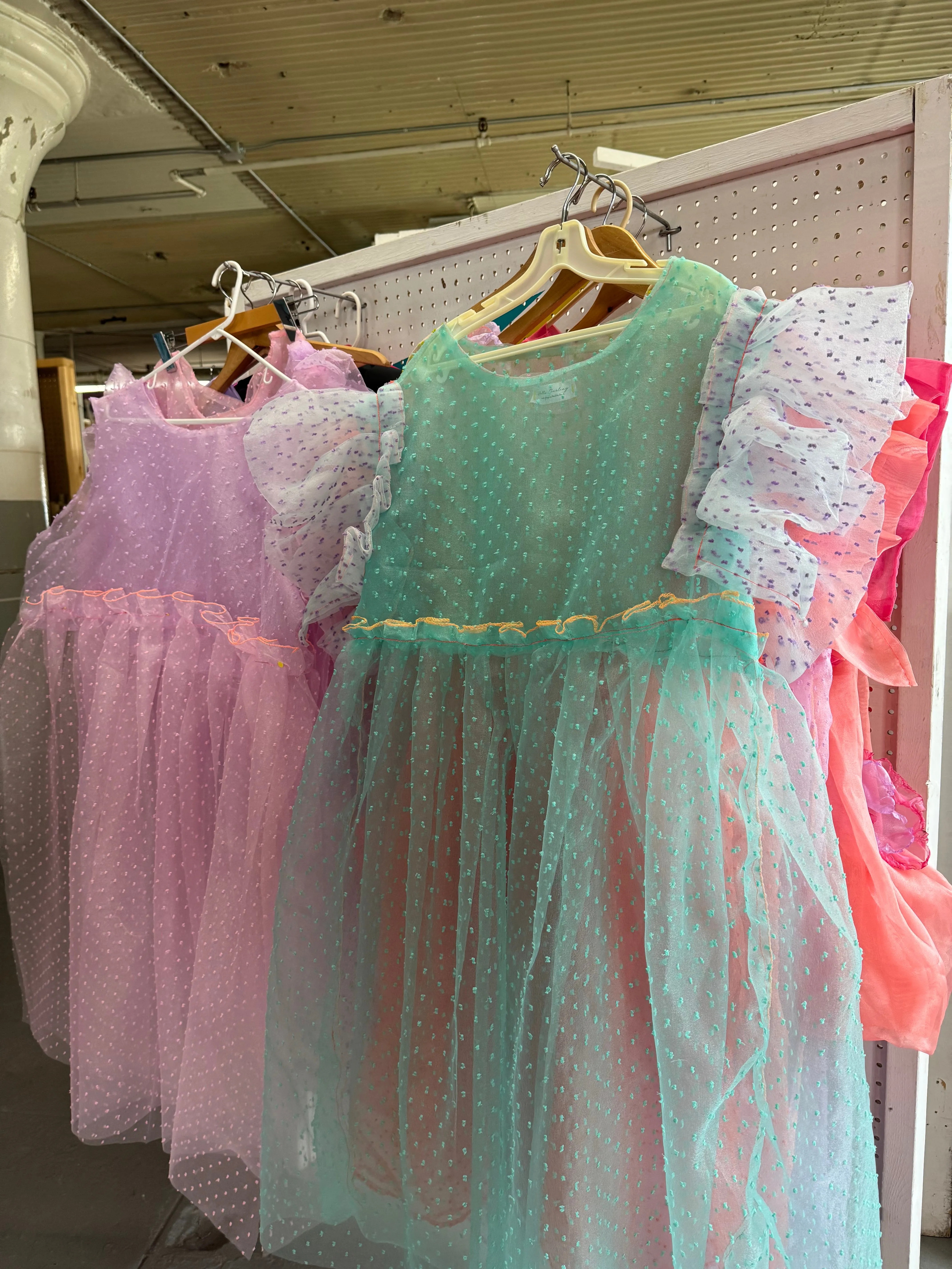 Minty Floaty Dress sold by Hello Darling