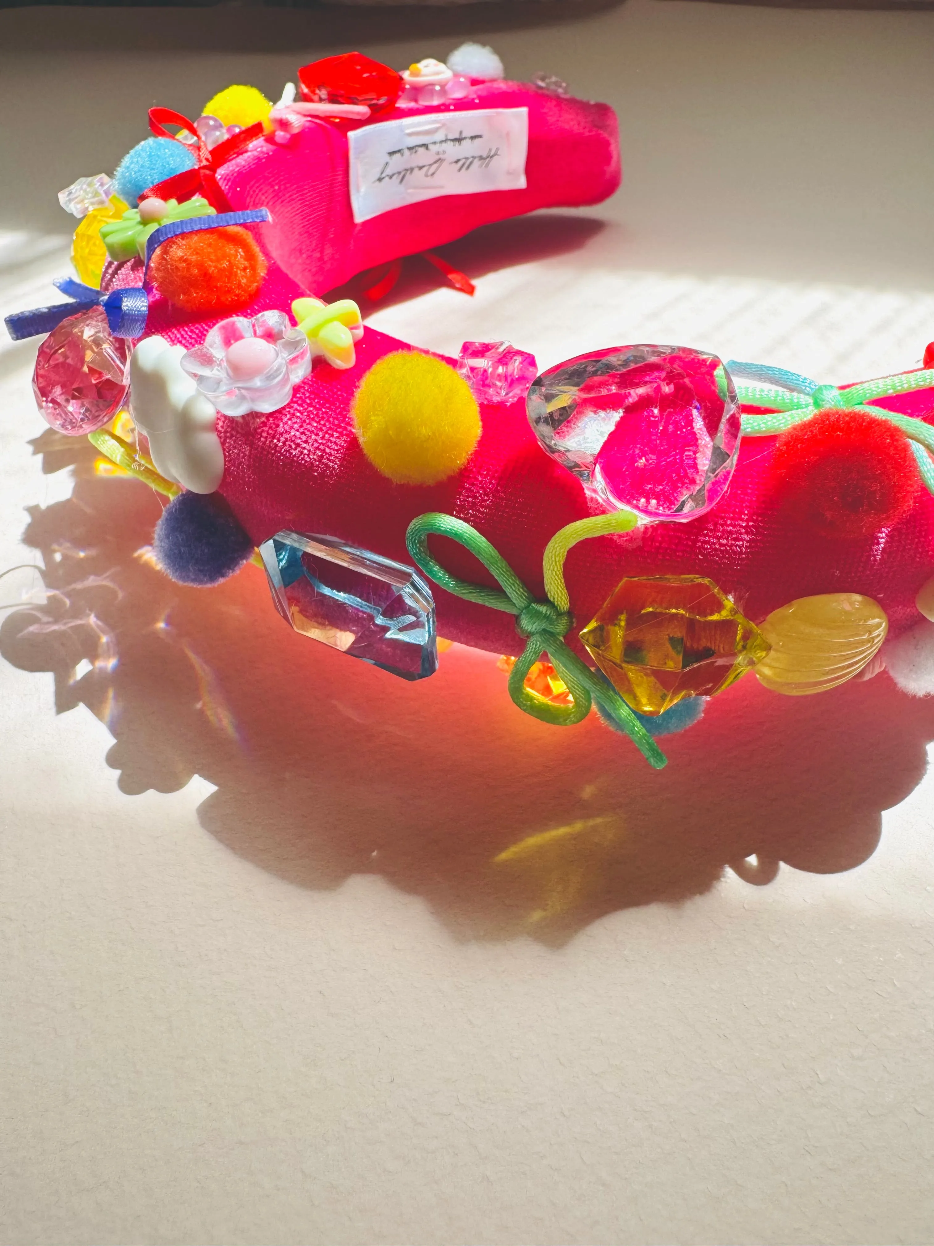Charmy Headband, Hot Pink sold by Hello Darling product image thumbnail 2