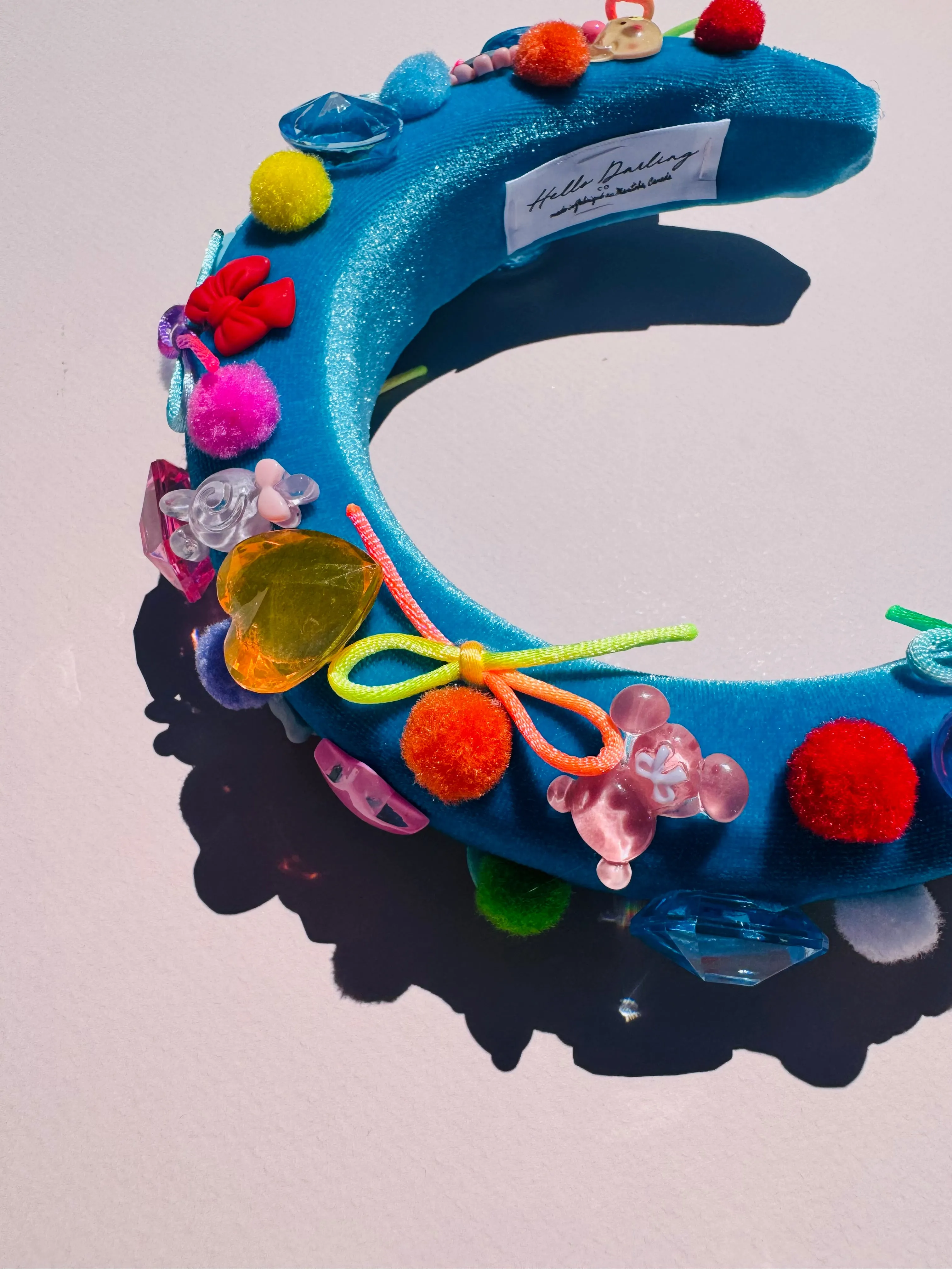 Charmy Headband, Blue Belle sold by Hello Darling product image thumbnail 2