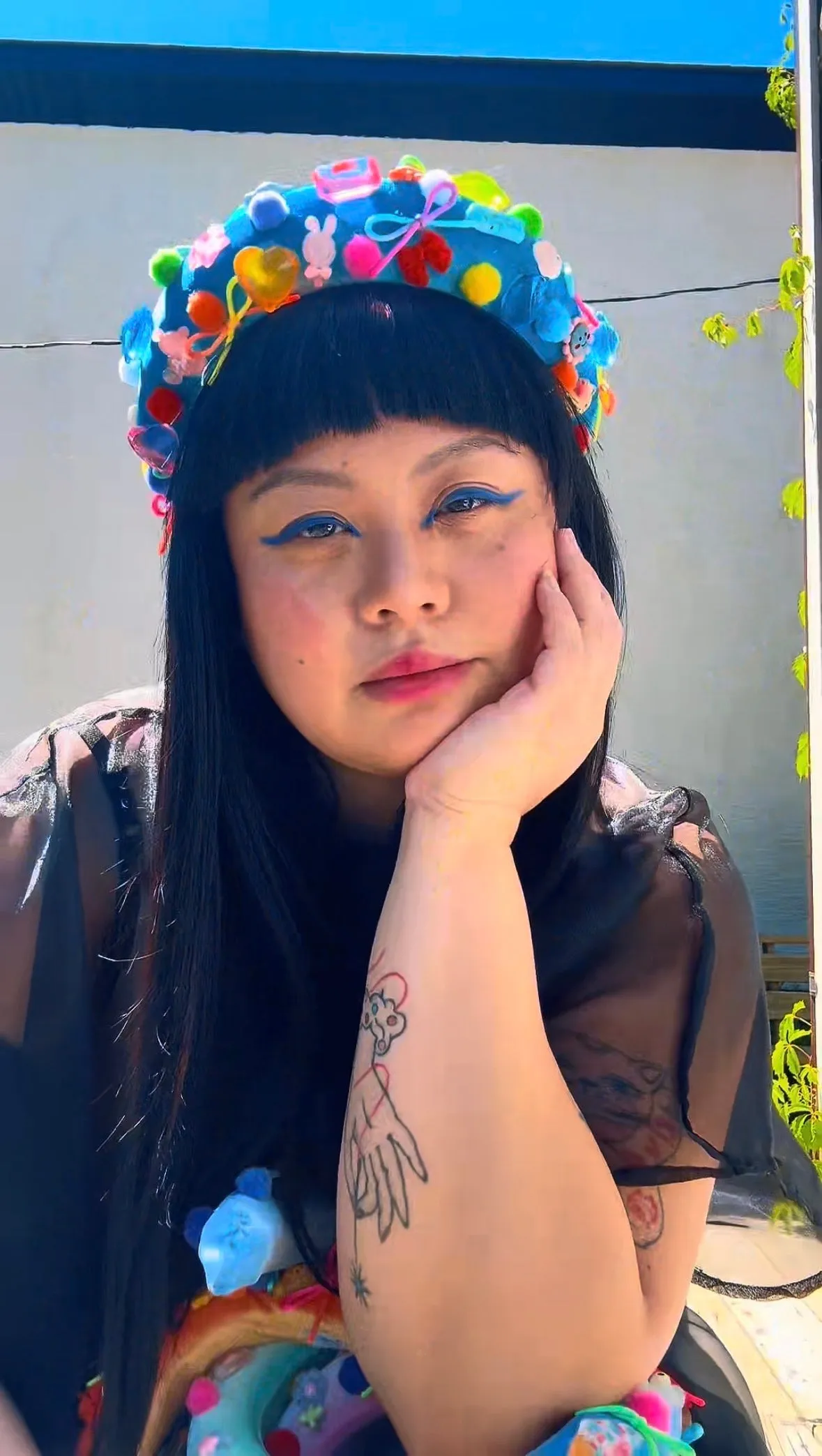 Charmy Headband, Blue Belle sold by Hello Darling product image thumbnail 3