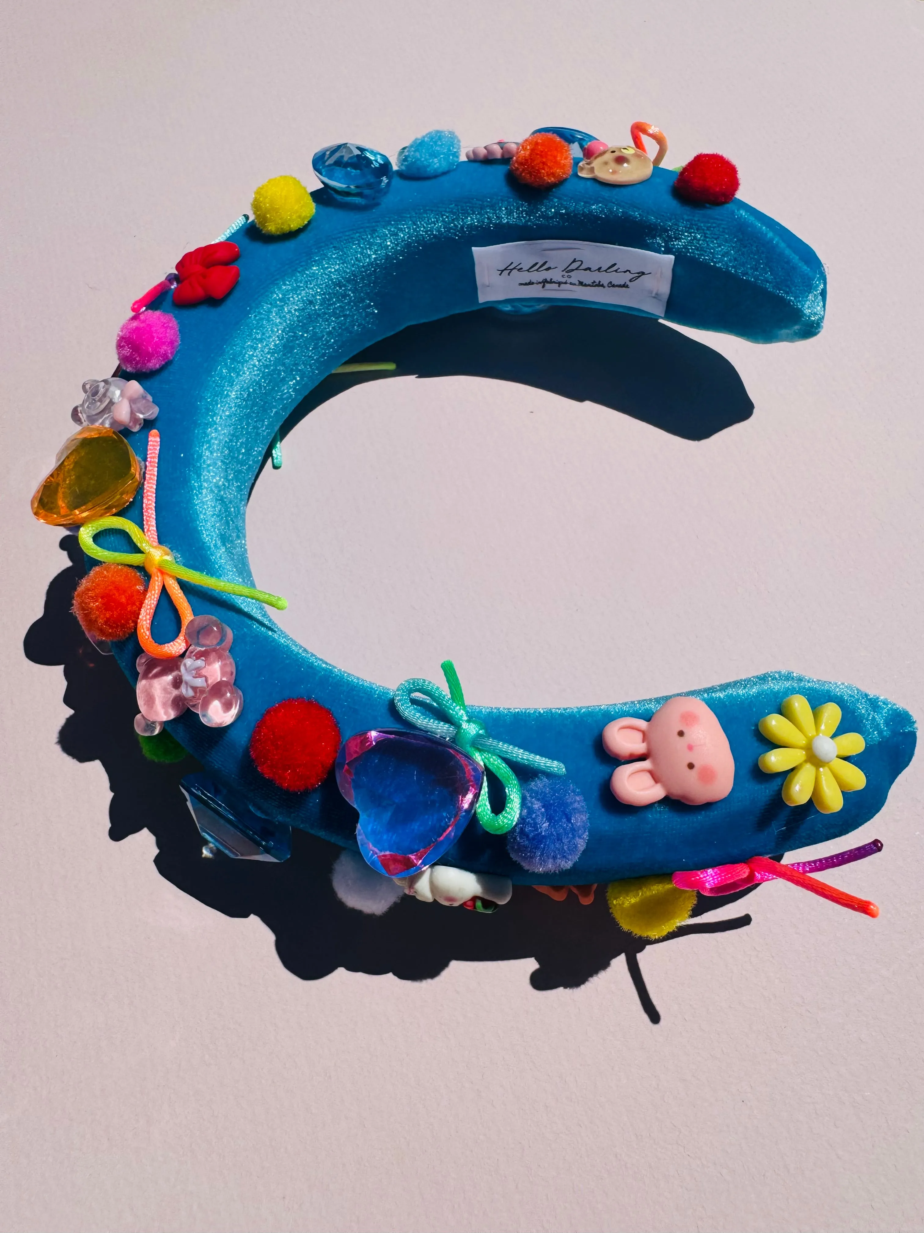 Charmy Headband, Blue Belle sold by Hello Darling