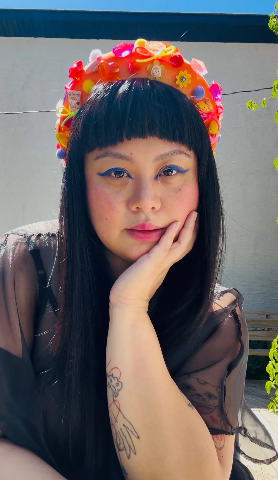 Charmy Headband, Orange Crush sold by Hello Darling product image thumbnail 4