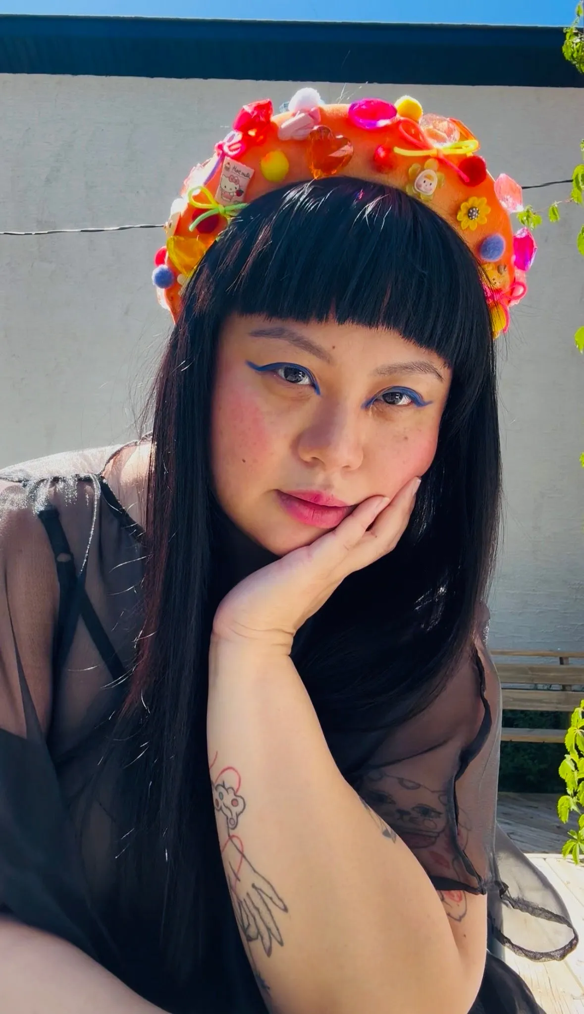 Charmy Headband, Orange Crush sold by Hello Darling product image thumbnail 5