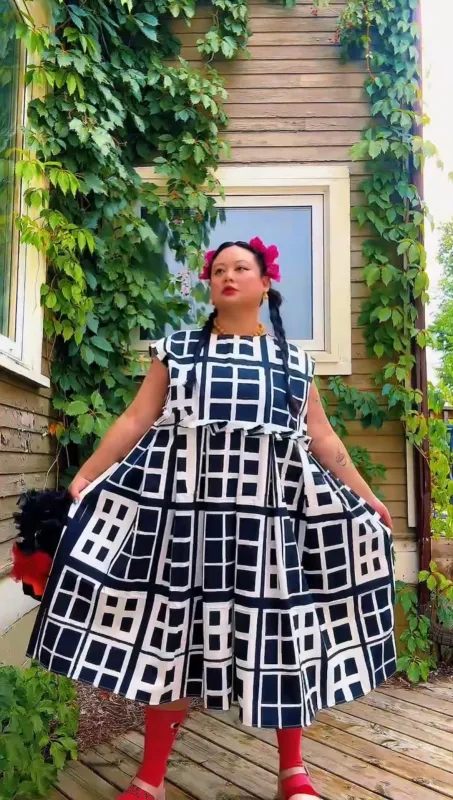 Windows Dress made by Hello Darling