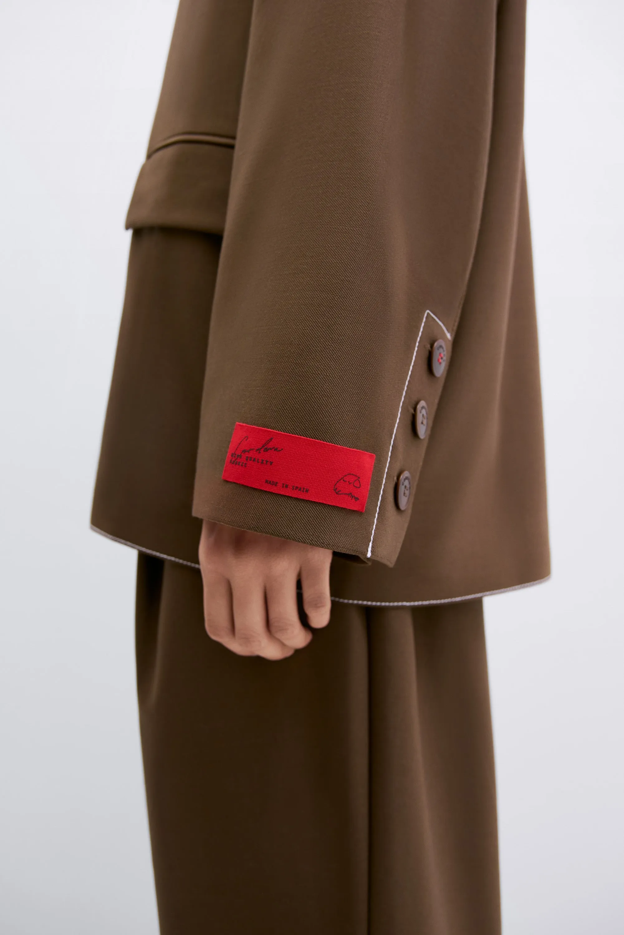 TAILORING STITCH BLAZER OTTER sold by Cordera product image thumbnail 4