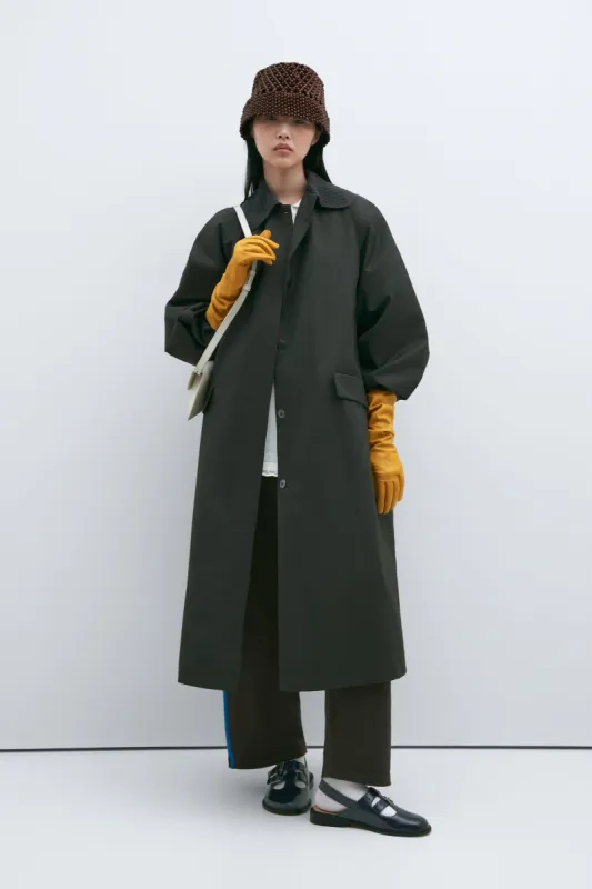 TRENCH CROCHET KHAKI GREEN sold by Cordera