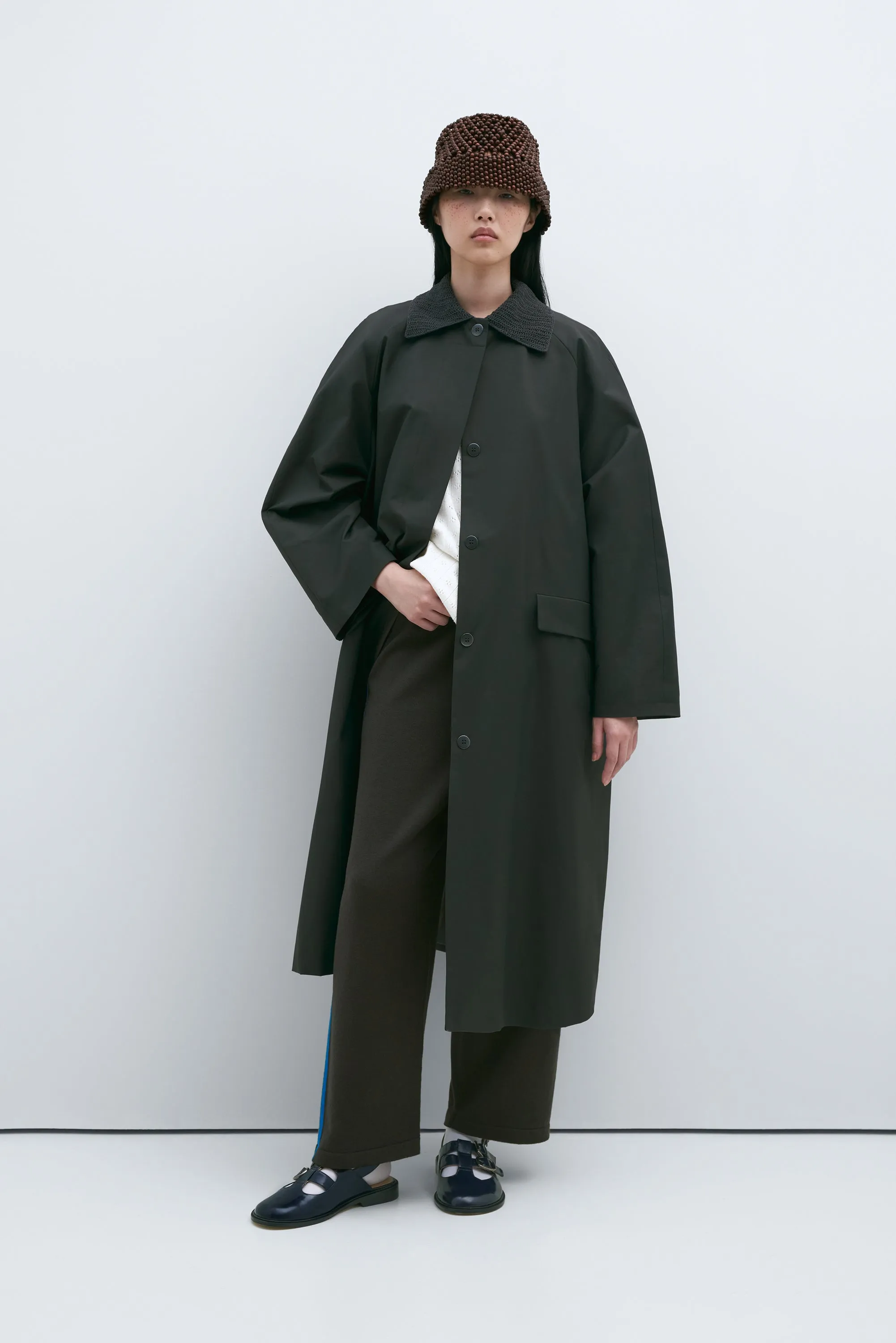 TRENCH CROCHET KHAKI GREEN sold by Cordera product image thumbnail 2