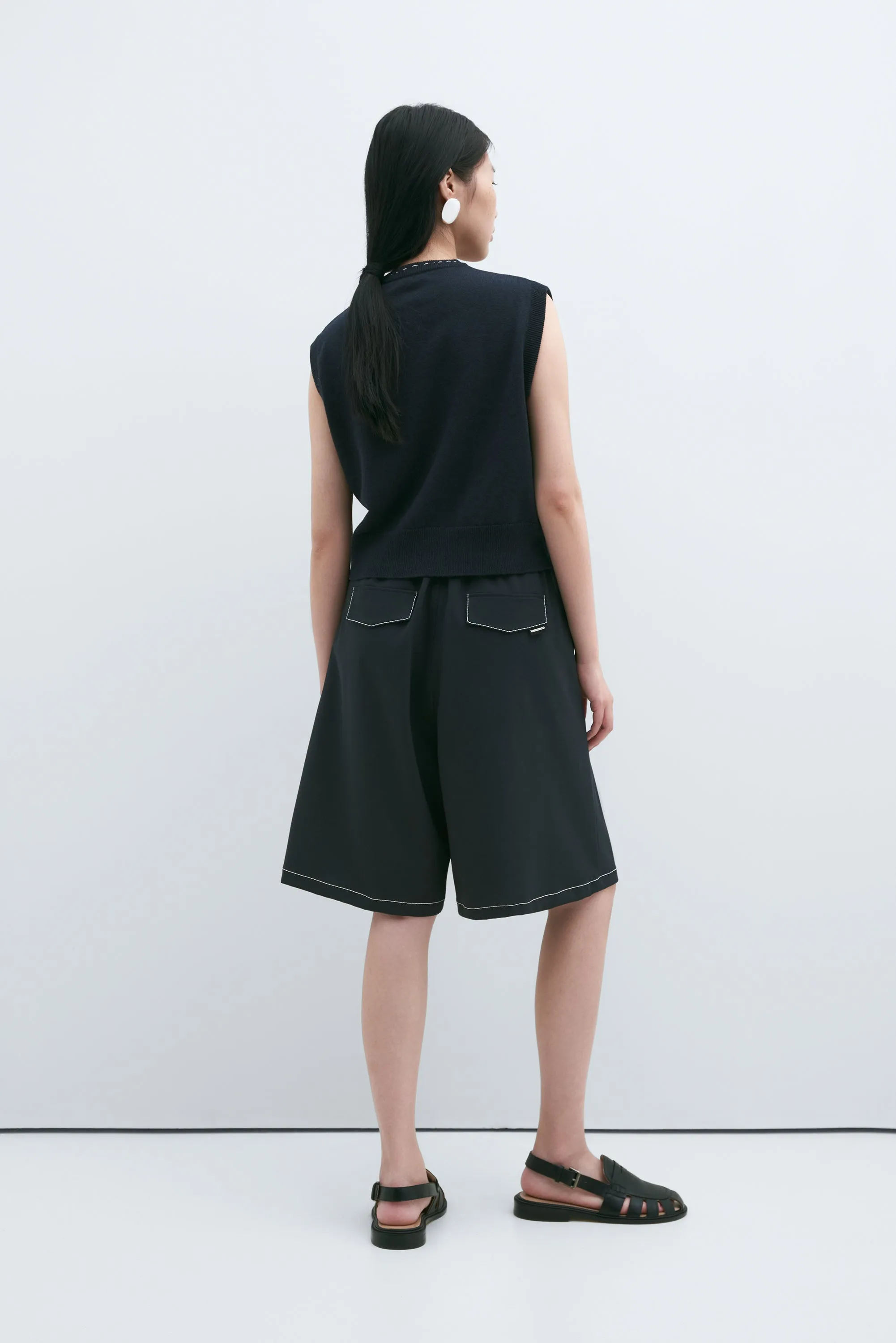 TAILORING STITCHED BERMUDA NAVY sold by Cordera product image thumbnail 2