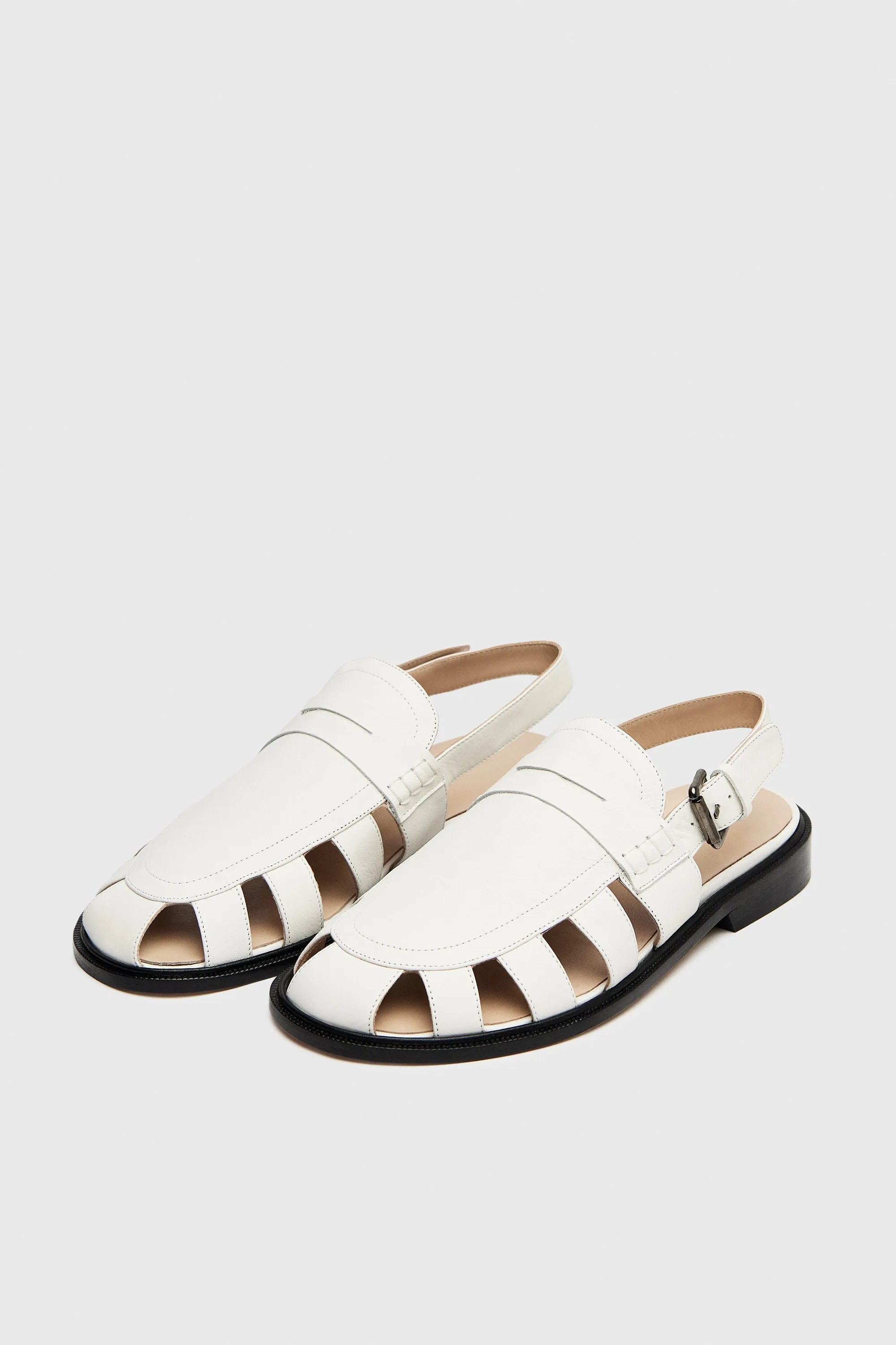 SLINGBACK LOAFER WHITE sold by Cordera