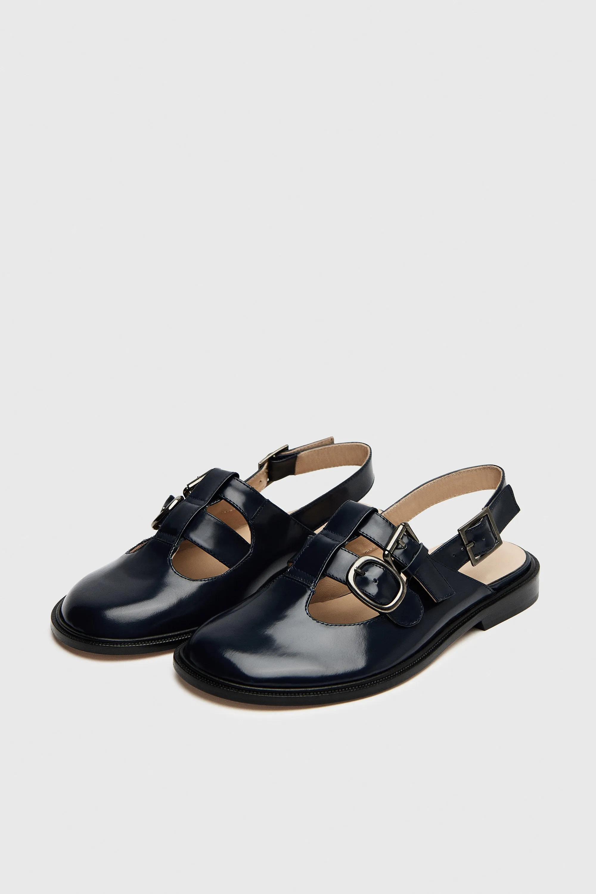 SLINGBACK MARY JANE NAVY sold by Cordera