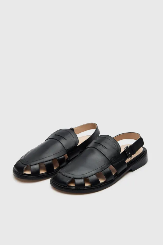 SLINGBACK LOAFER BLACK sold by Cordera
