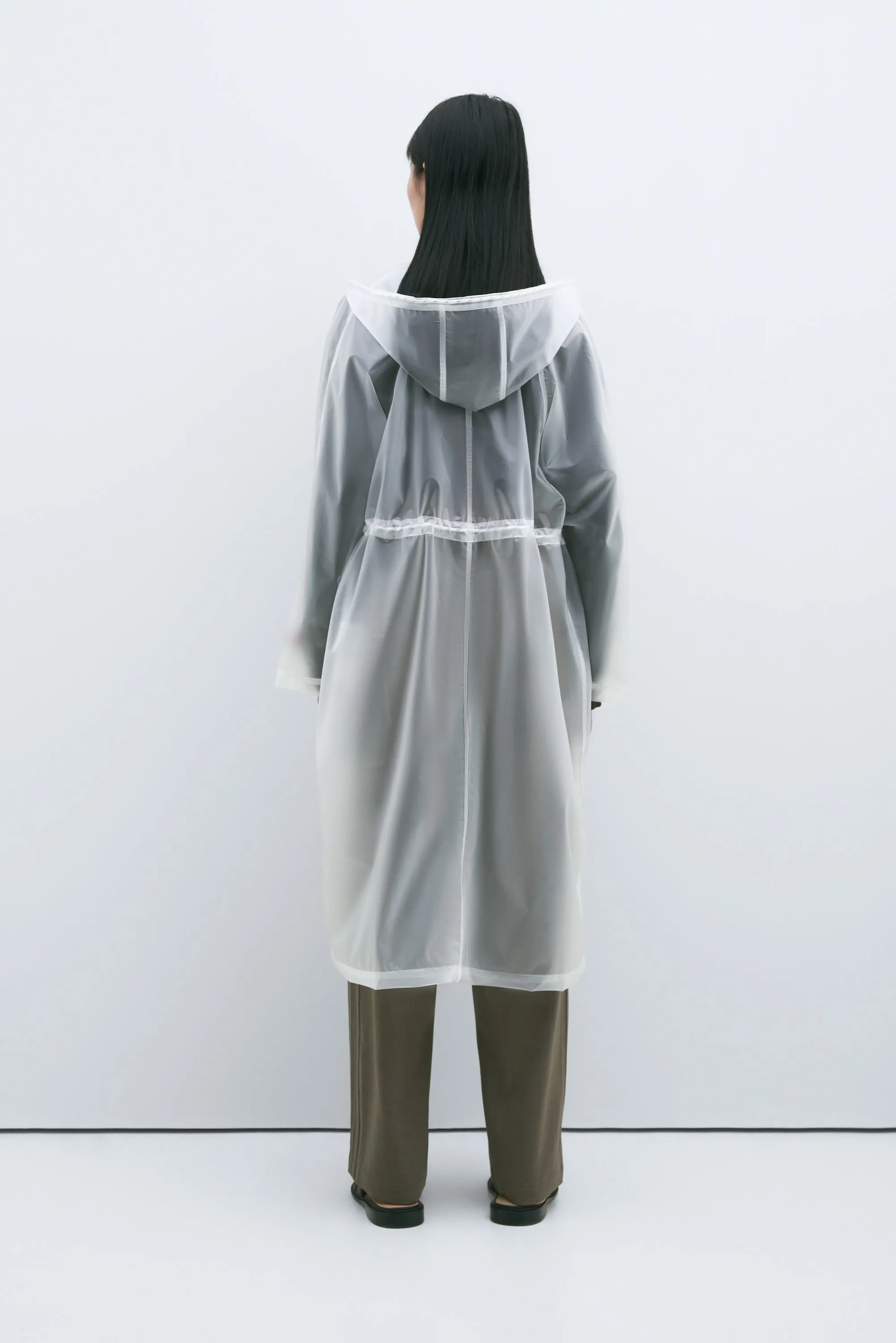 SAILING HOODED RAINCOAT TRANSPARENT sold by Cordera product image thumbnail 3