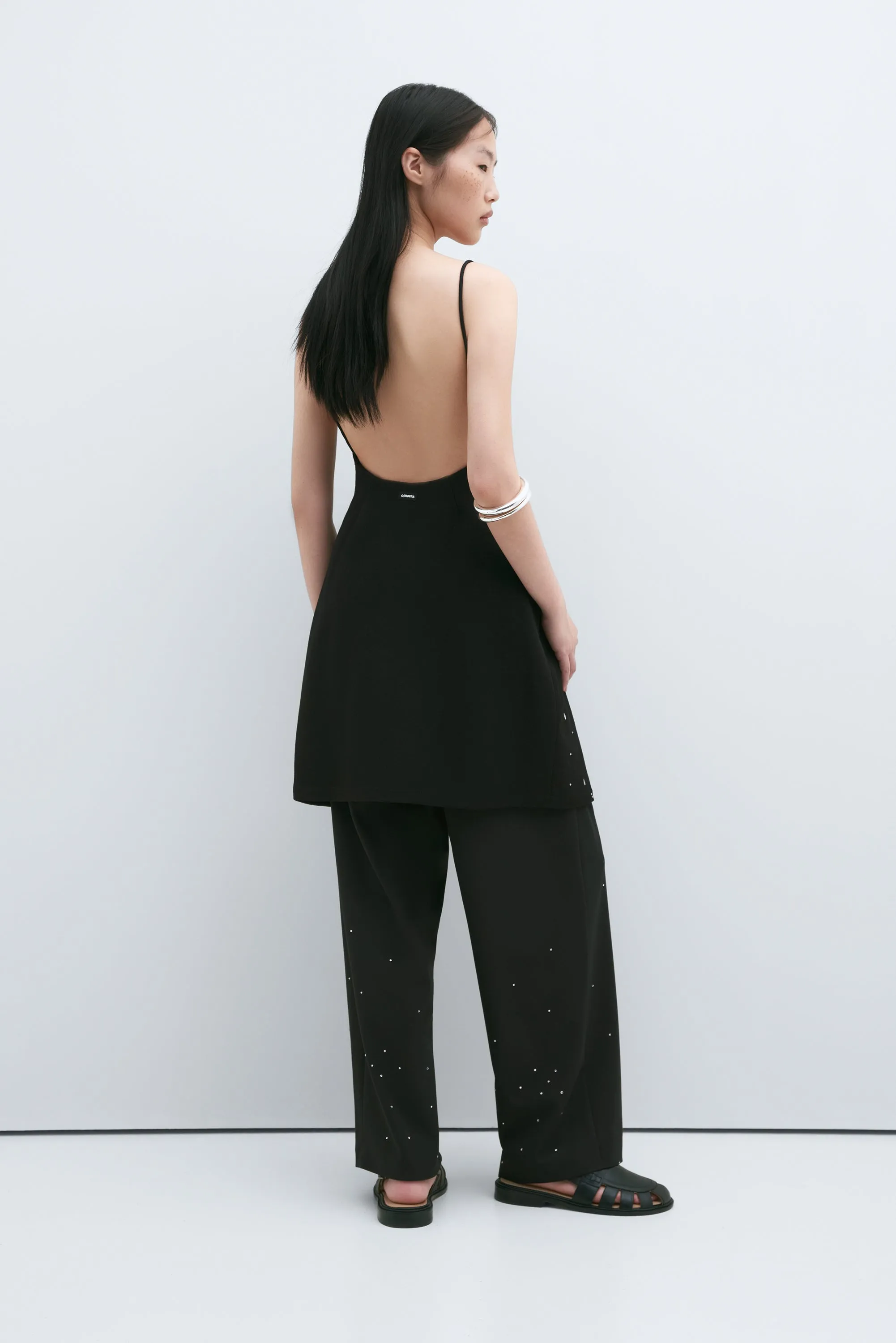 NEW EMBELLISHED MINI DRESS BLACK sold by Cordera product image thumbnail 2