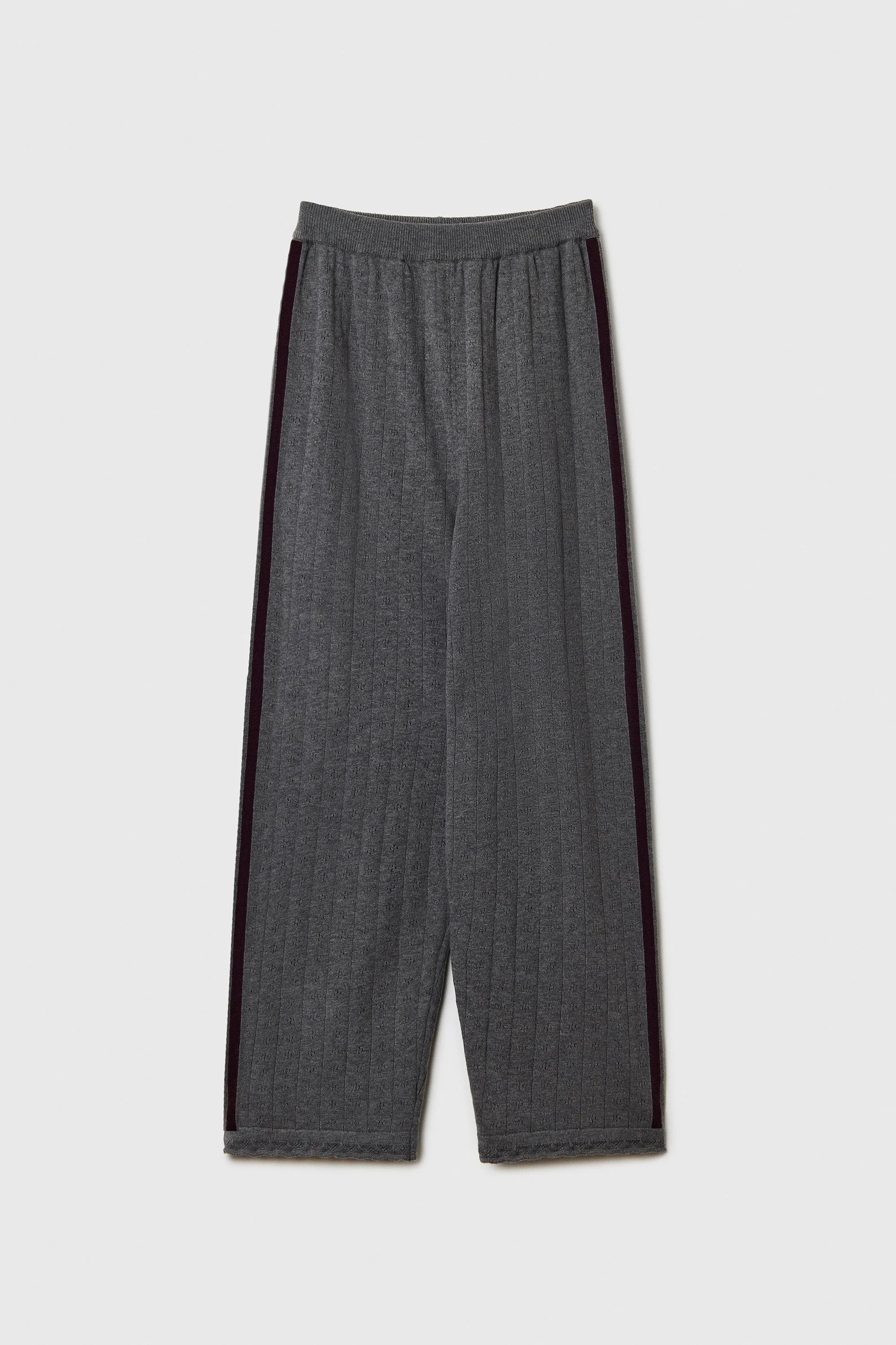 MERINO POINTELLE PANTS GREY sold by Cordera product image thumbnail 4