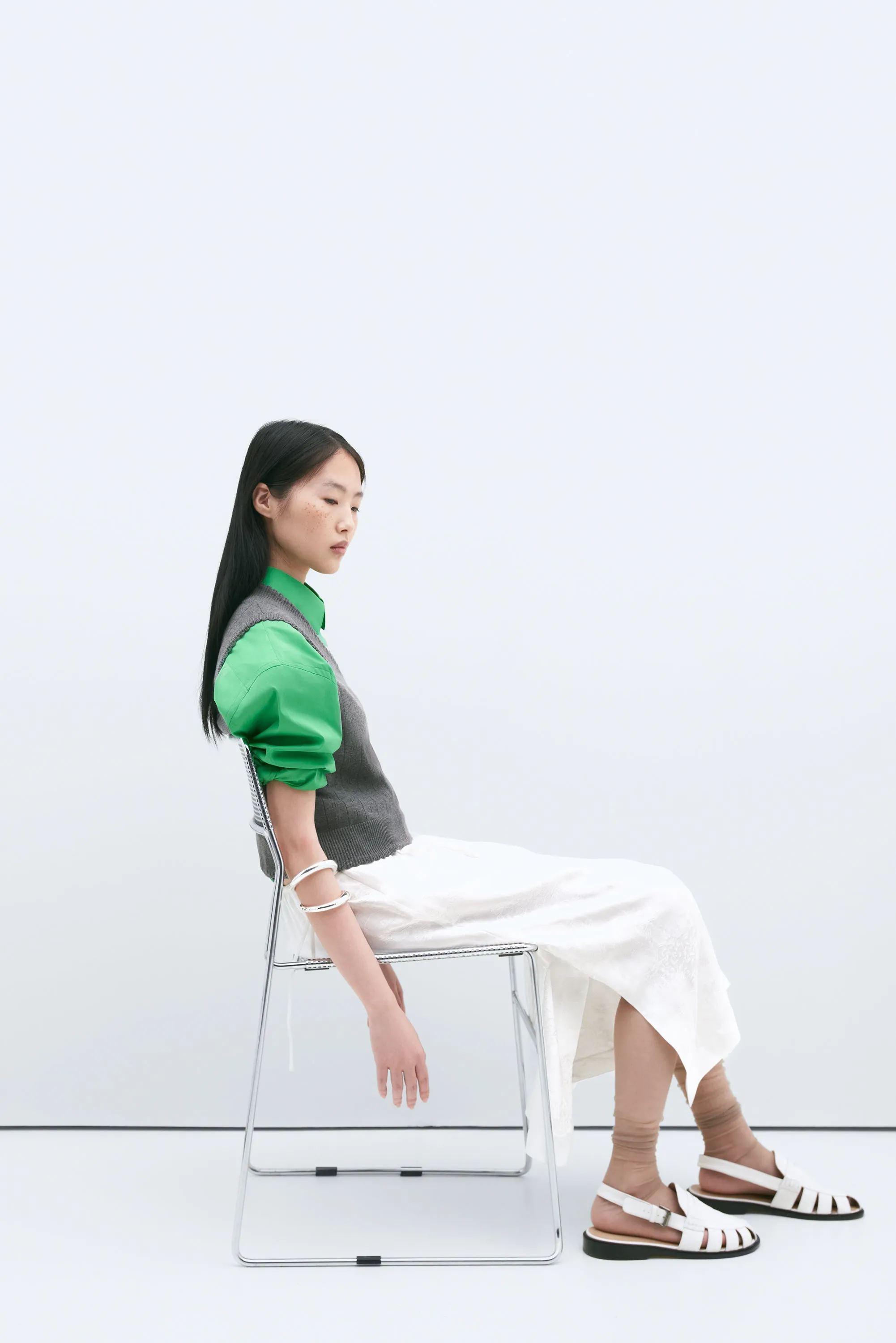 FLOWER JACQUARD SKIRT sold by Cordera product image thumbnail 3