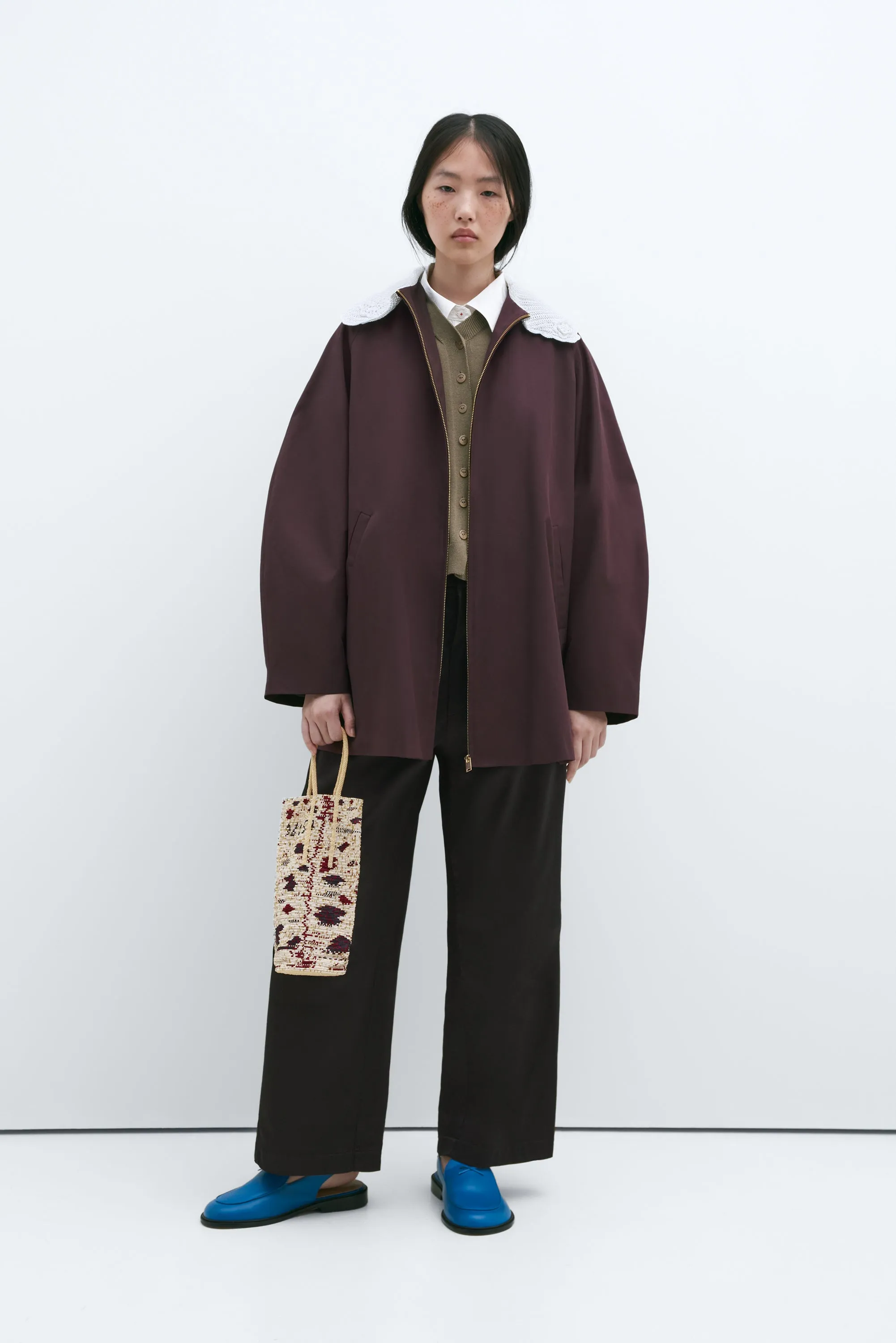 COTTON & CASHMERE CARDIGAN TAUPE sold by Cordera product image thumbnail 3