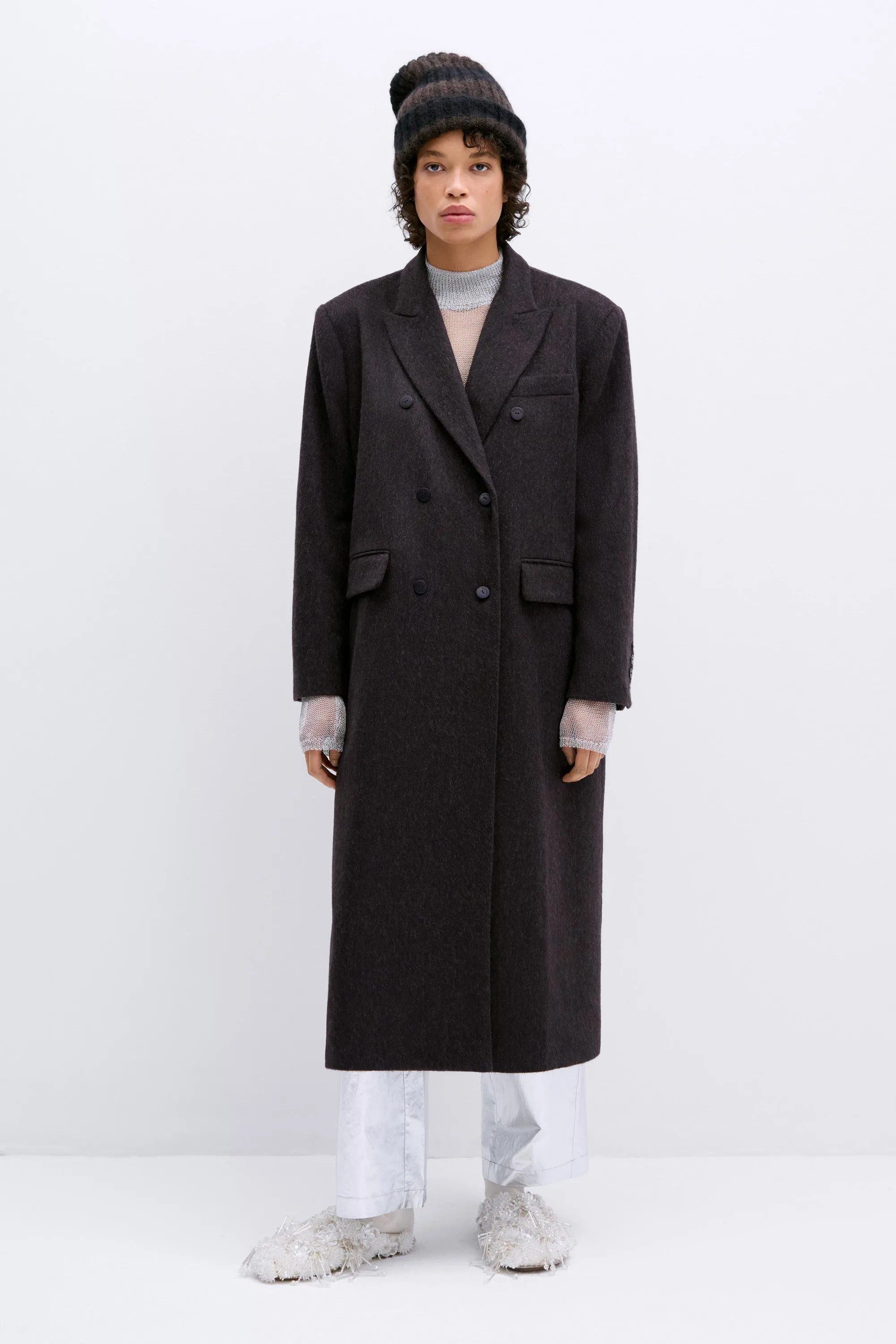 WOOL LONG COAT JAVA sold by Cordera