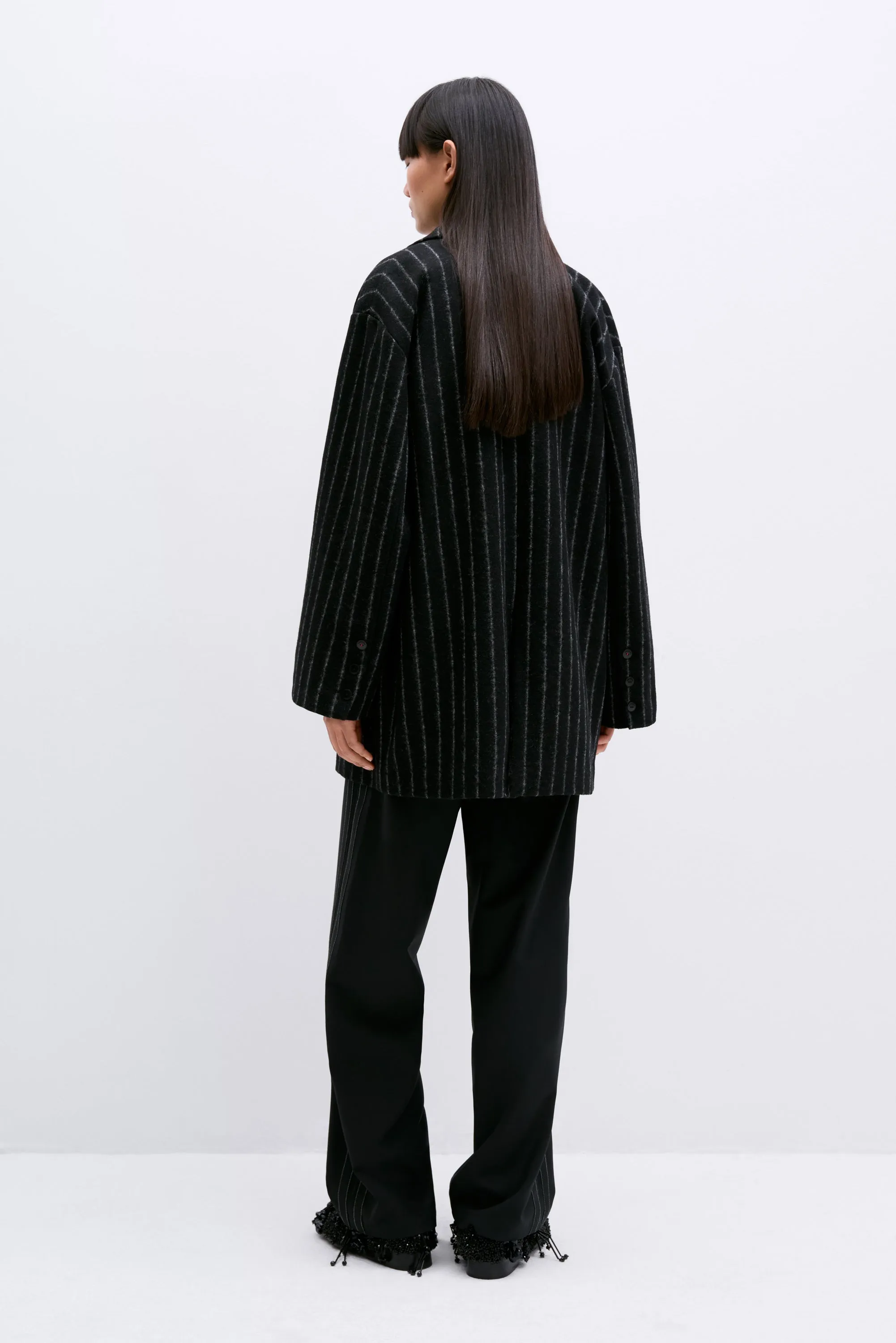VIRGIN WOOL STRIPED JACKET sold by Cordera product image thumbnail 2