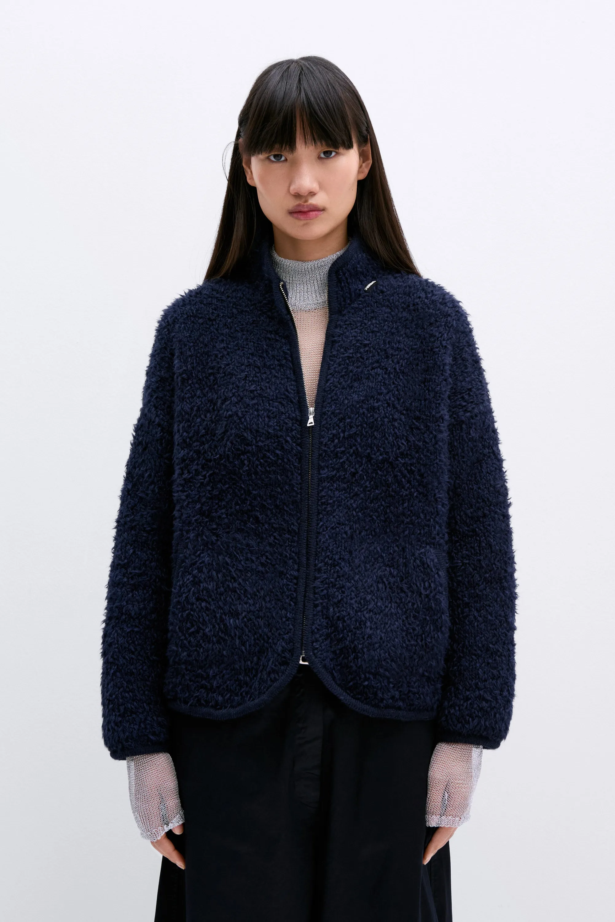 TEDDY JACKET NAVY sold by Cordera