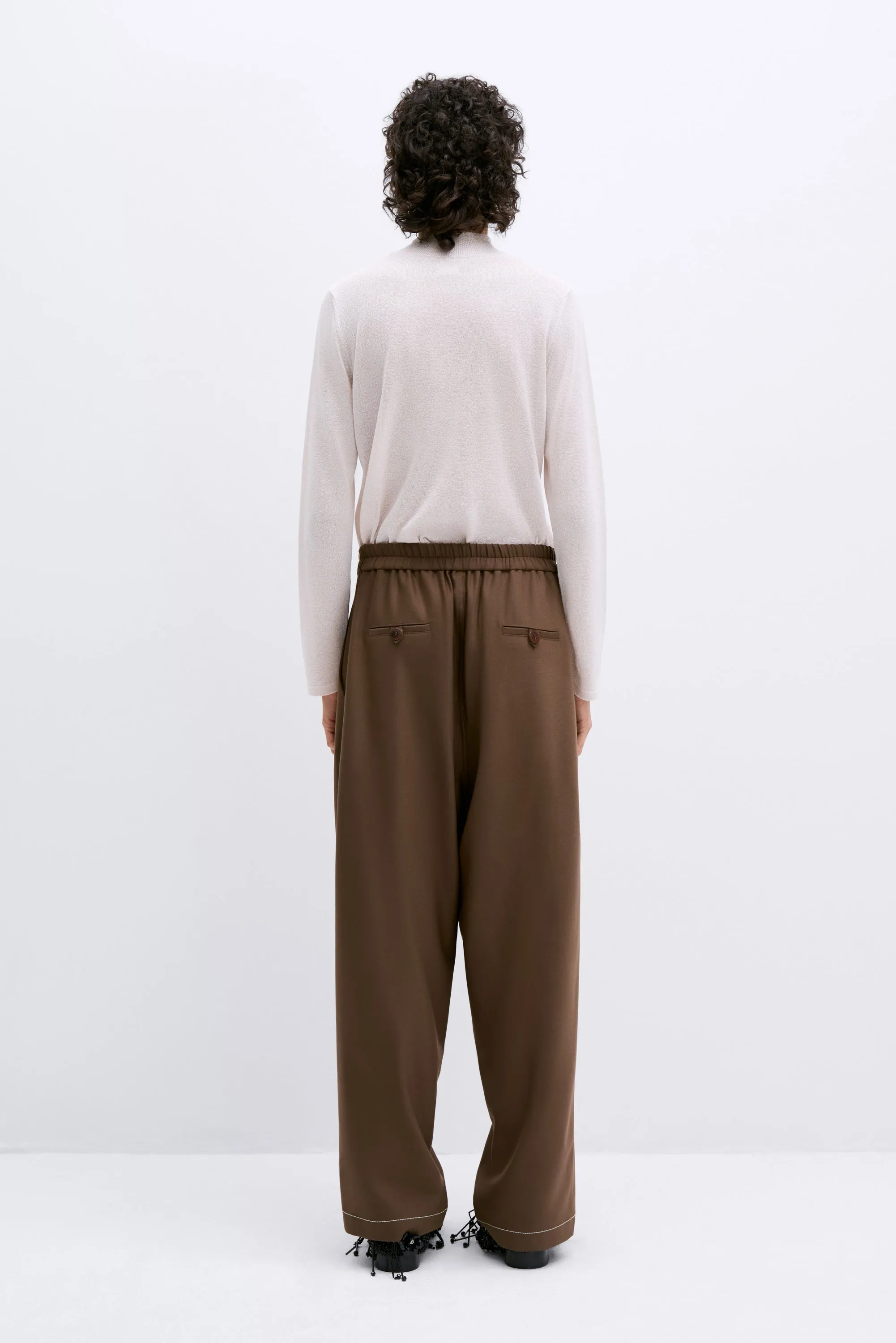 TAILORING STITCH PANTS OTTER sold by Cordera product image thumbnail 3