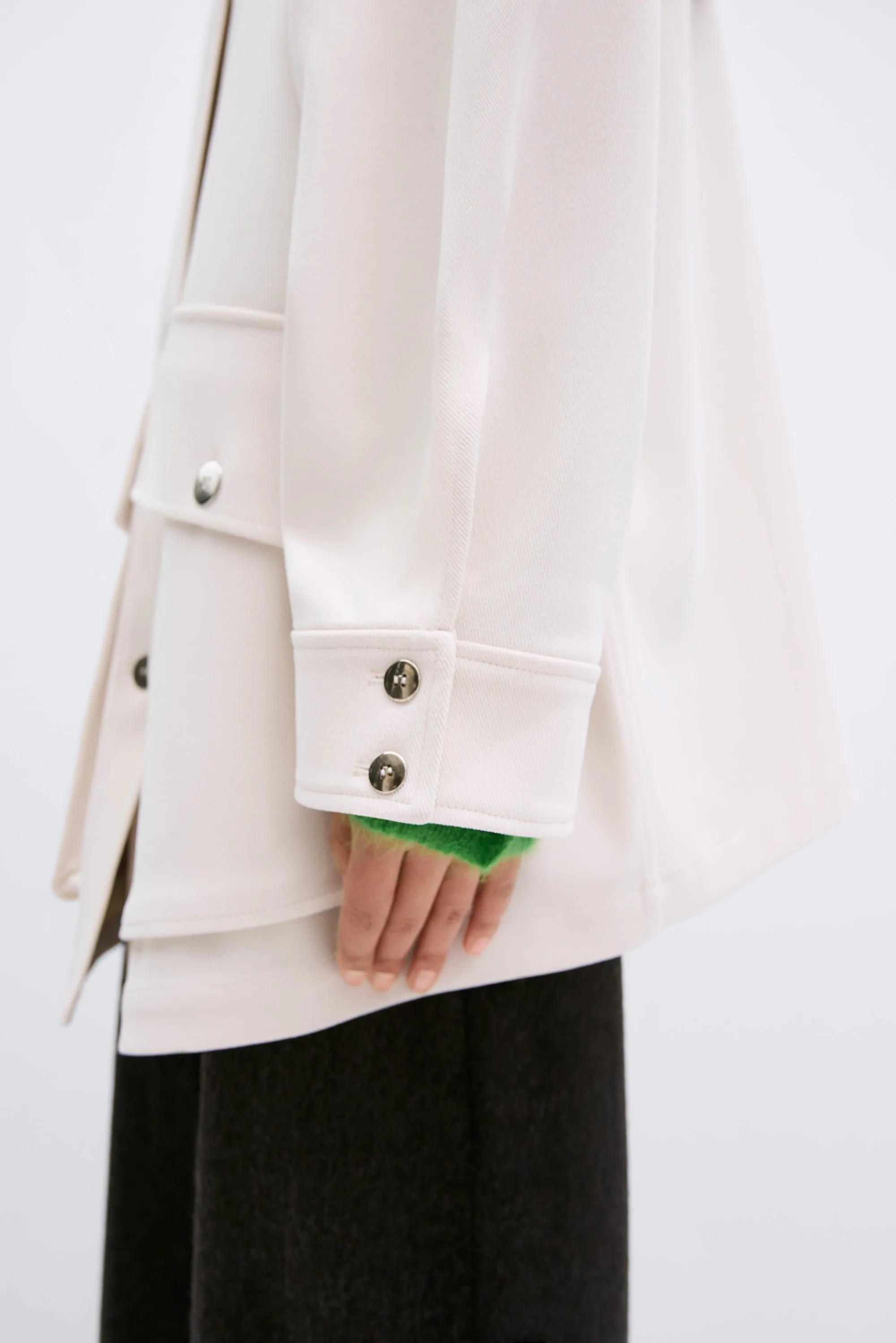 SHORT TRENCH COAT ECRU sold by Cordera product image thumbnail 4